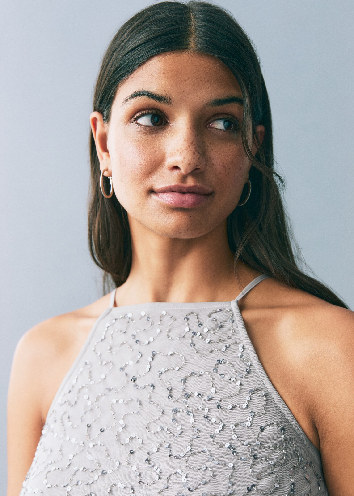 Vestit tul cristalls - Detall de l'article 1