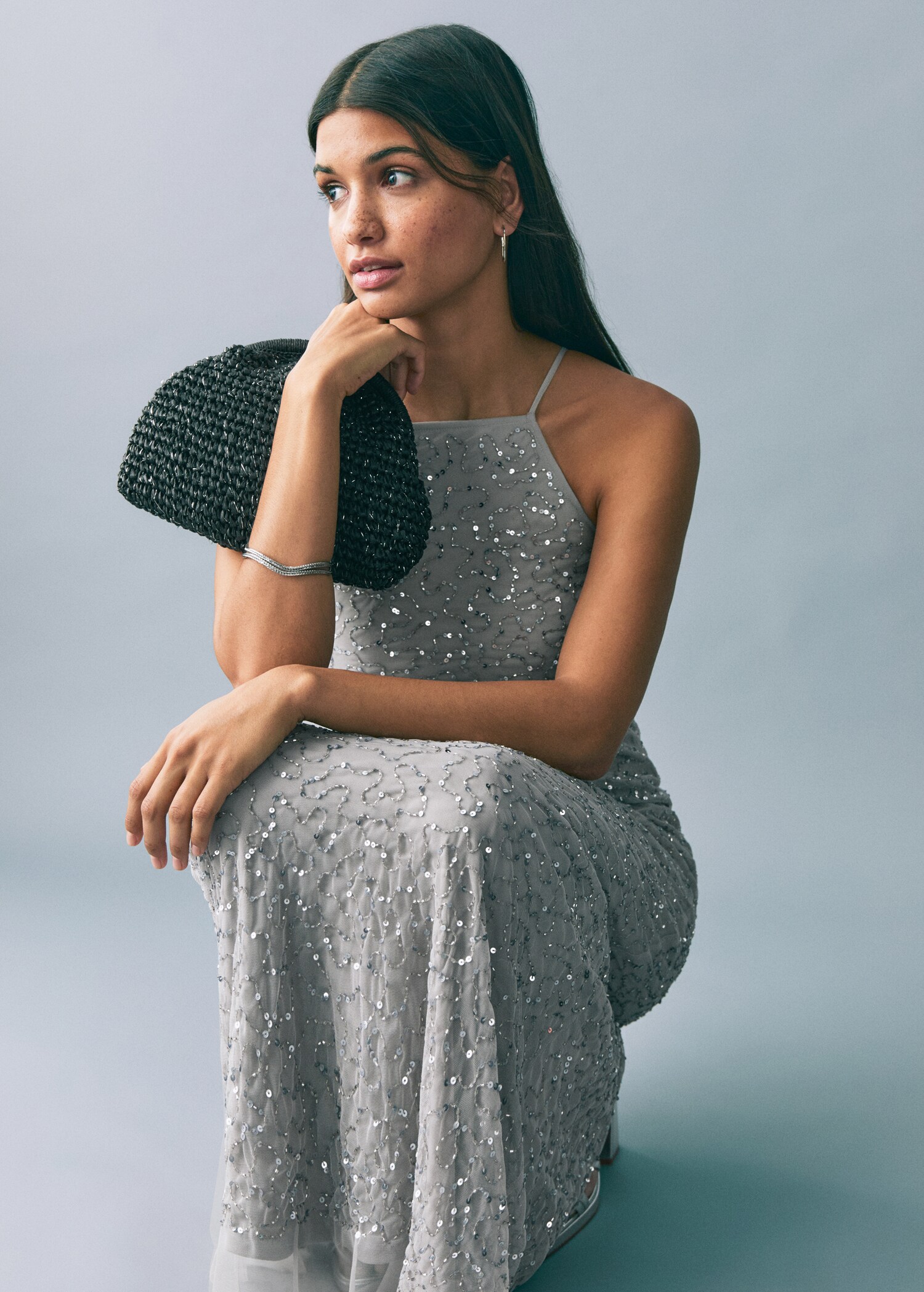 Vestit tul cristalls - Detall de l'article 2