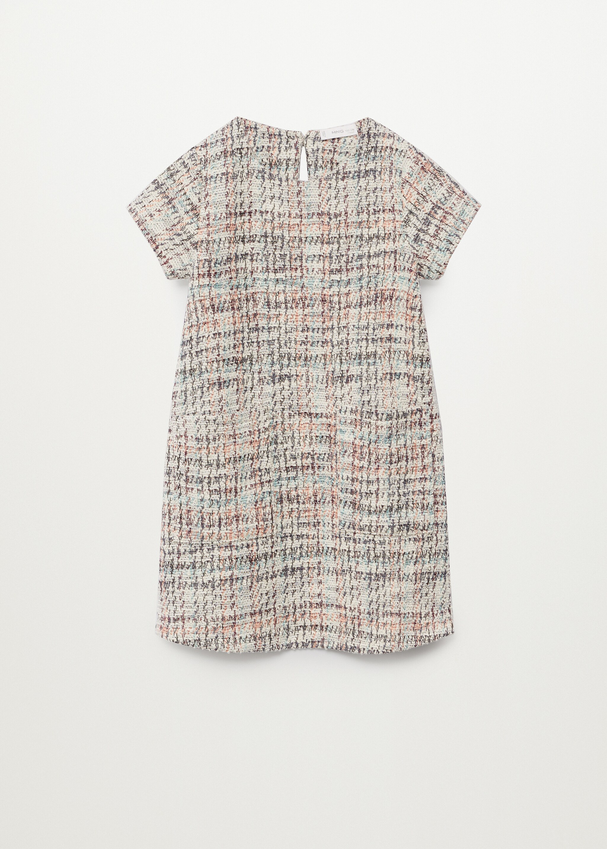 Vestido tweed bolsillos - Artículo sin modelo