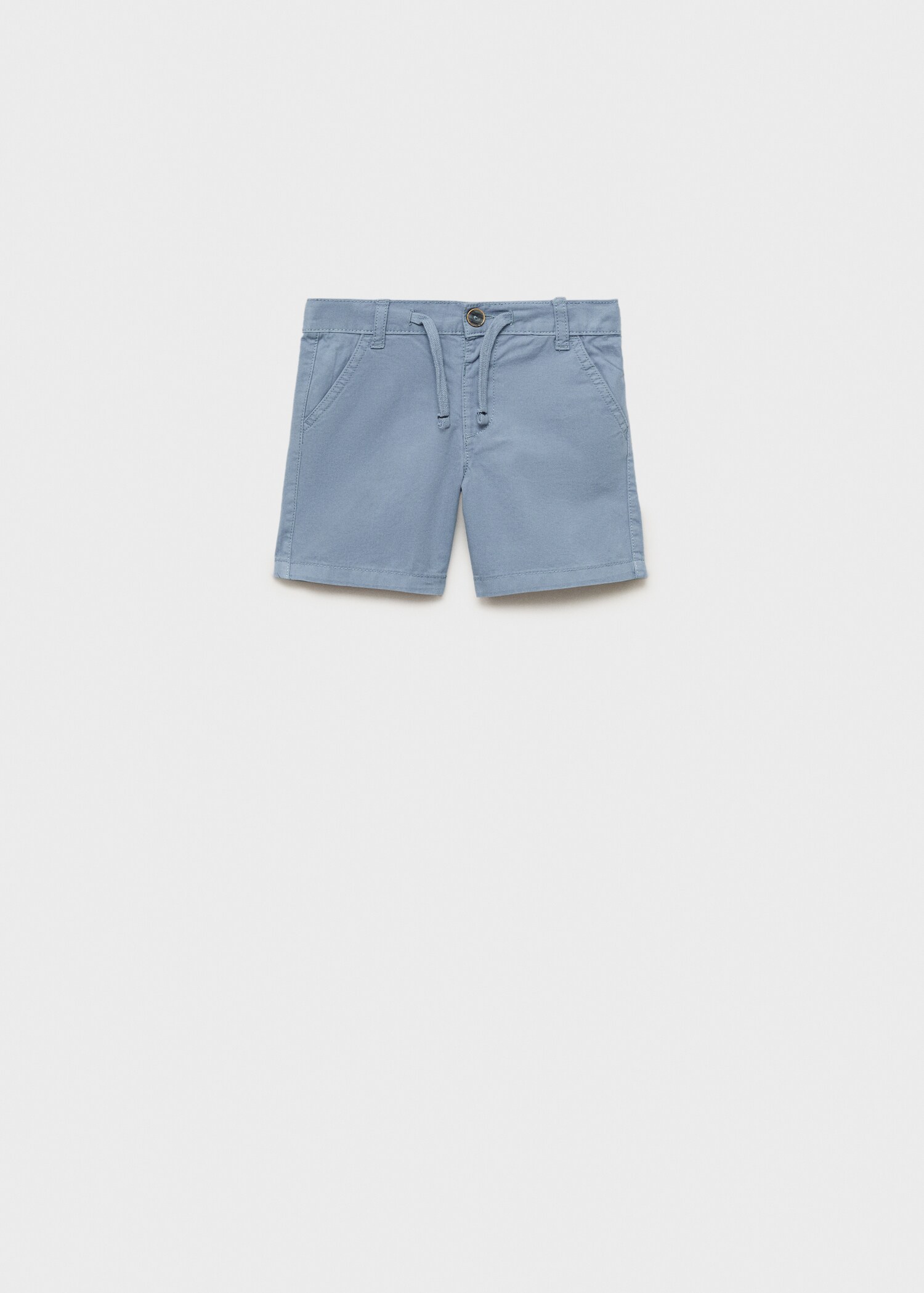 Cotton shorts with drawstring - Article without model