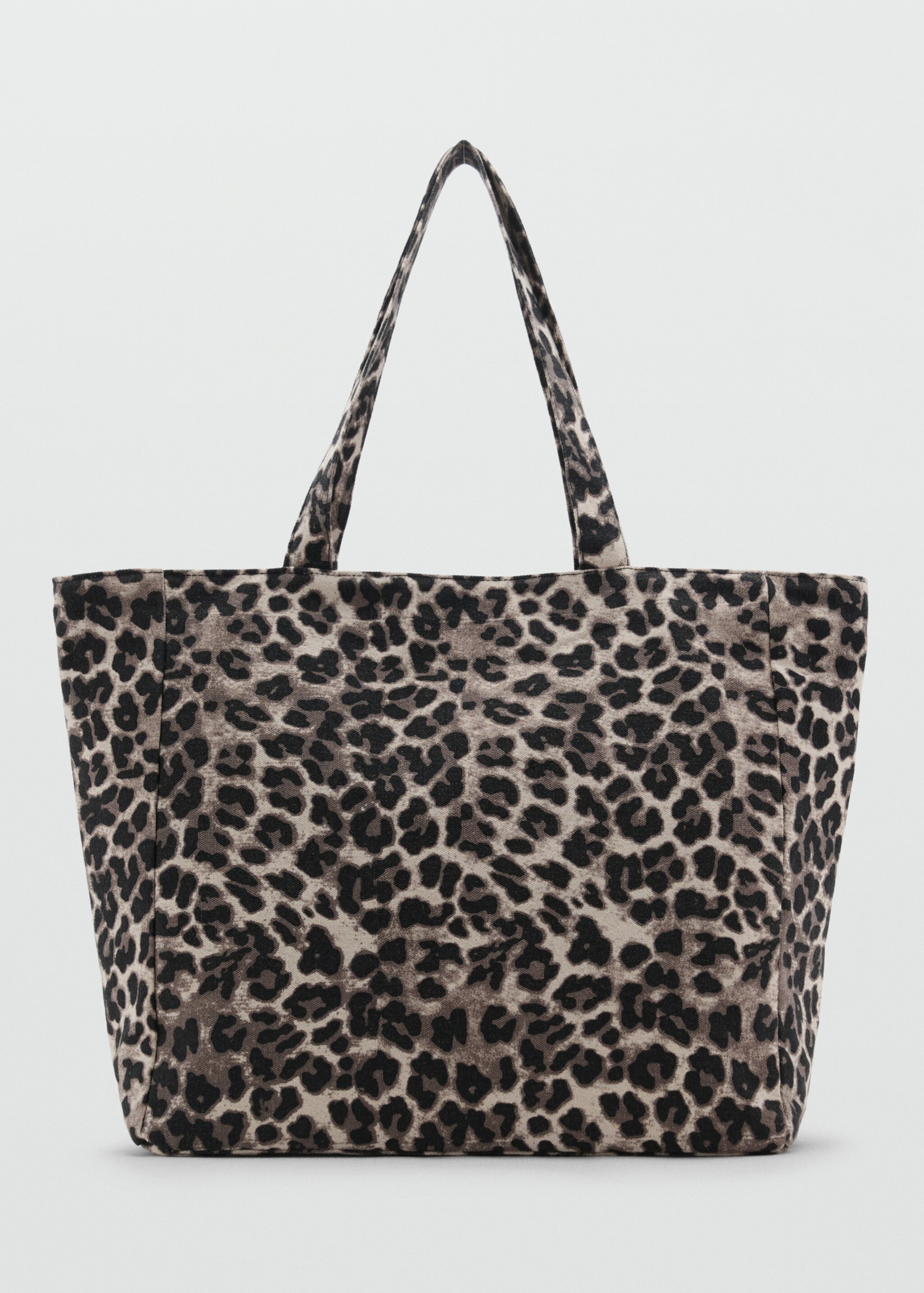Bolso tote animal print - Artículo sin modelo, Negro. Ref: 87036721-00.