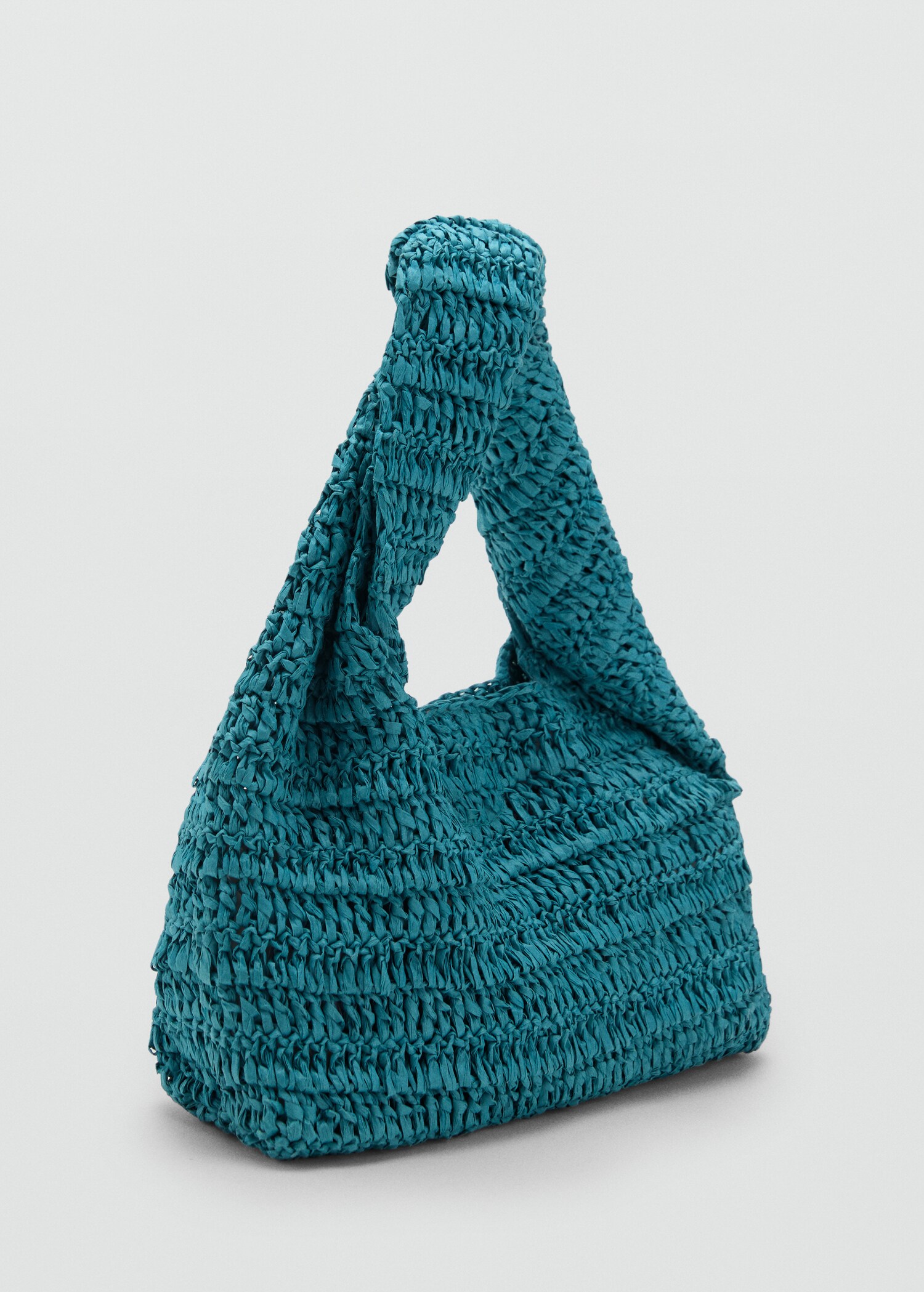 Handtasche aus Naturfaser - Mittlere Ansicht