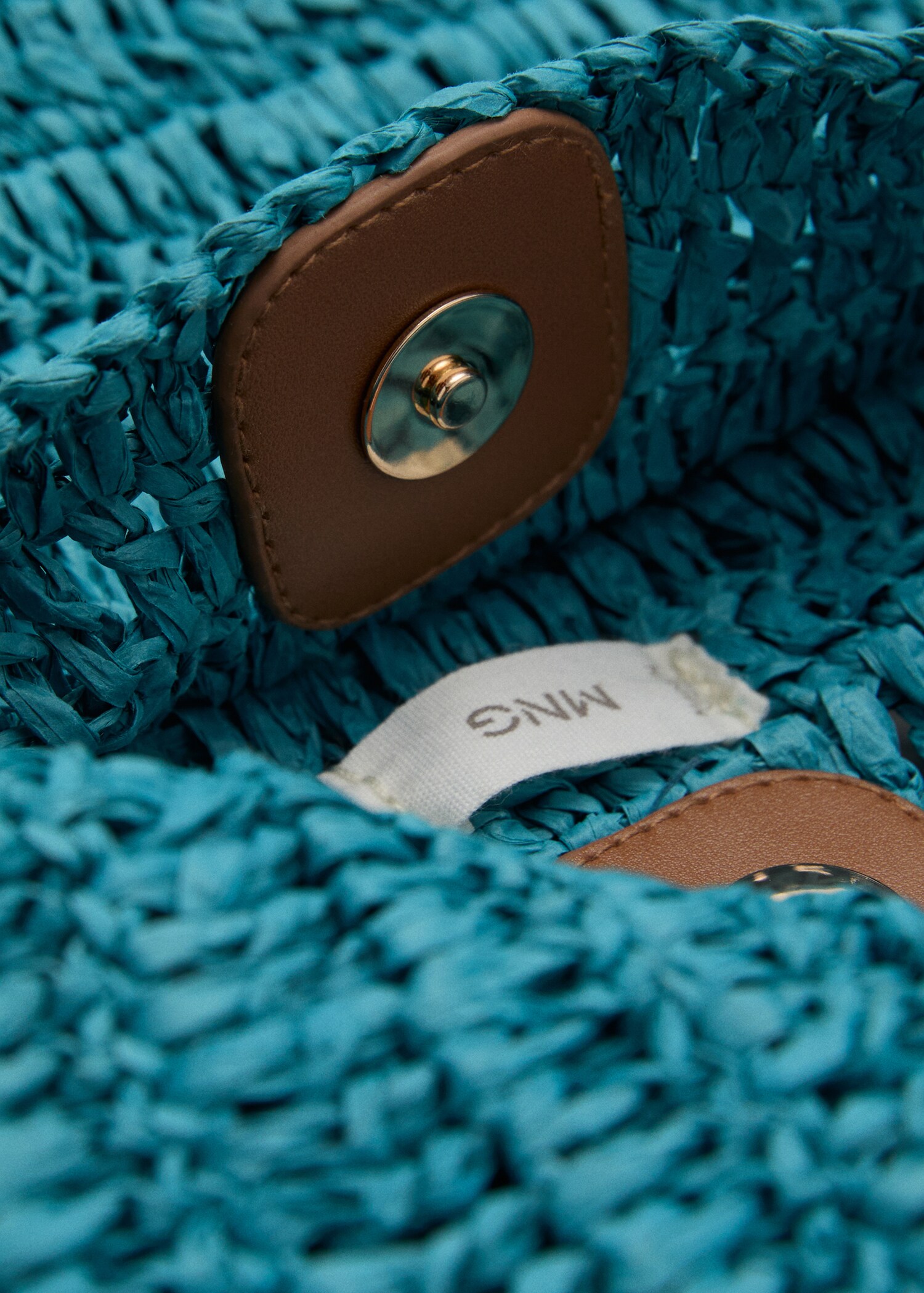 Handtasche aus Naturfaser - Detail des Artikels 2