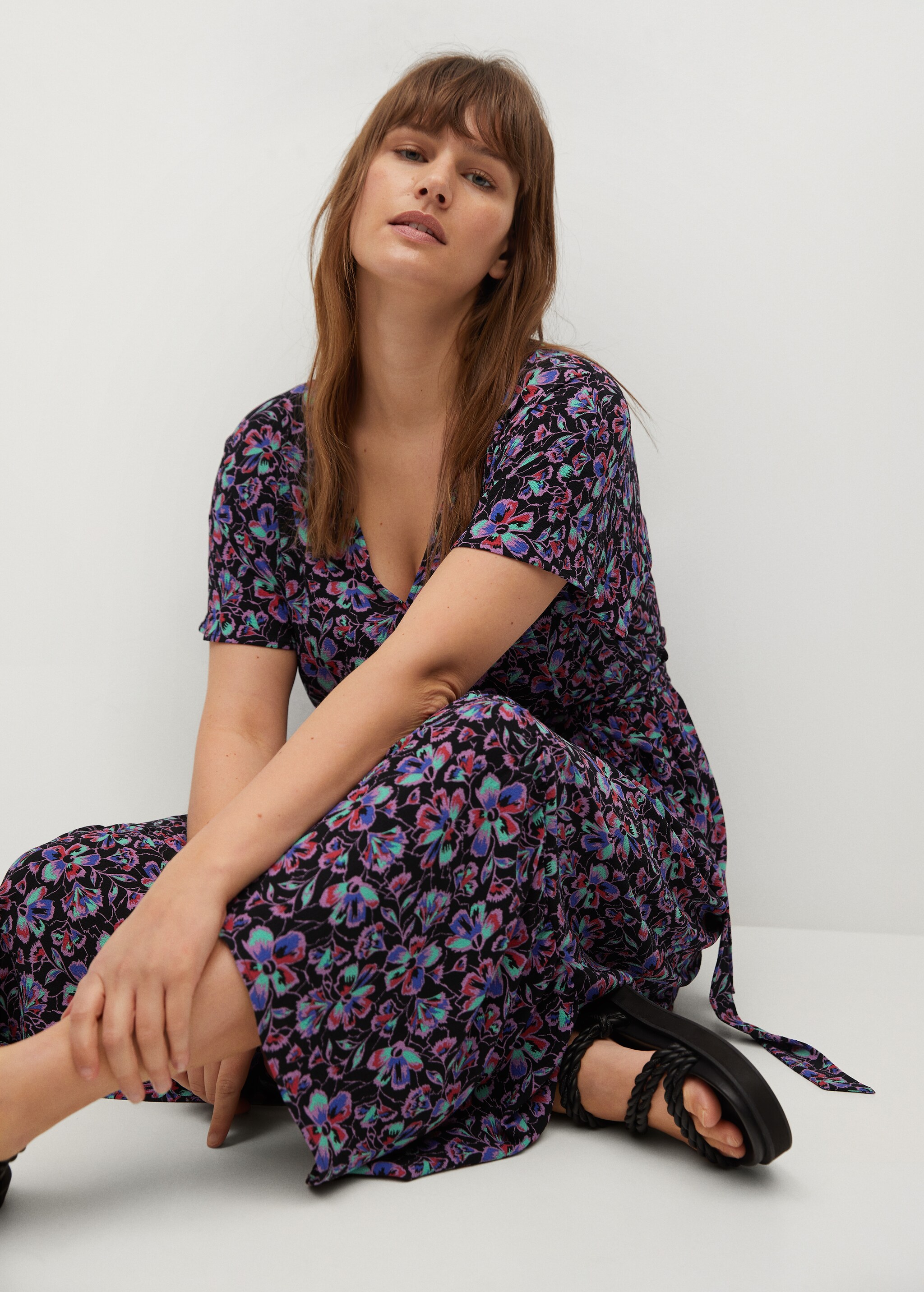Vestido estampado floral - Detalle del artículo 2