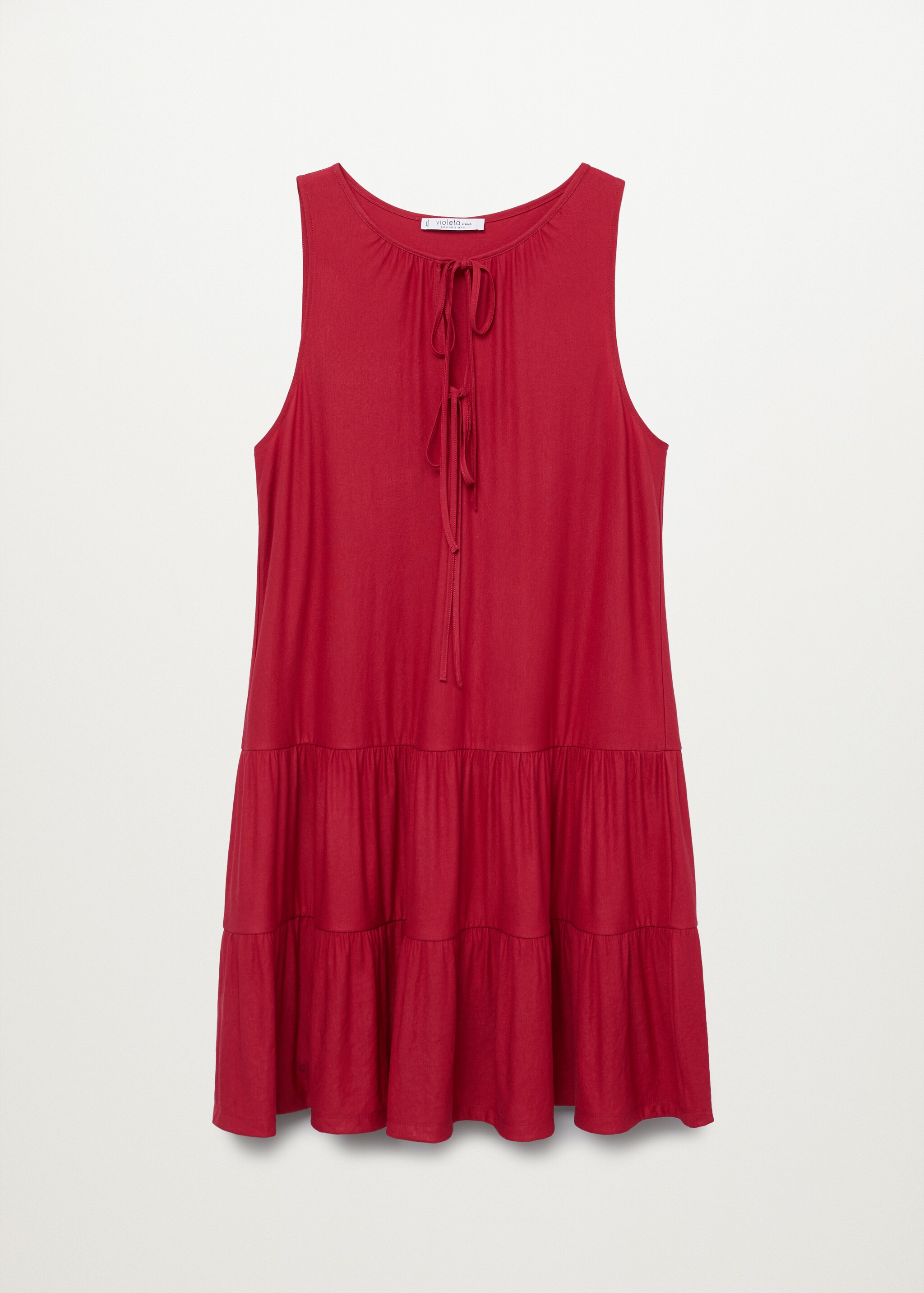 Vestido escote lazos - Artículo sin modelo