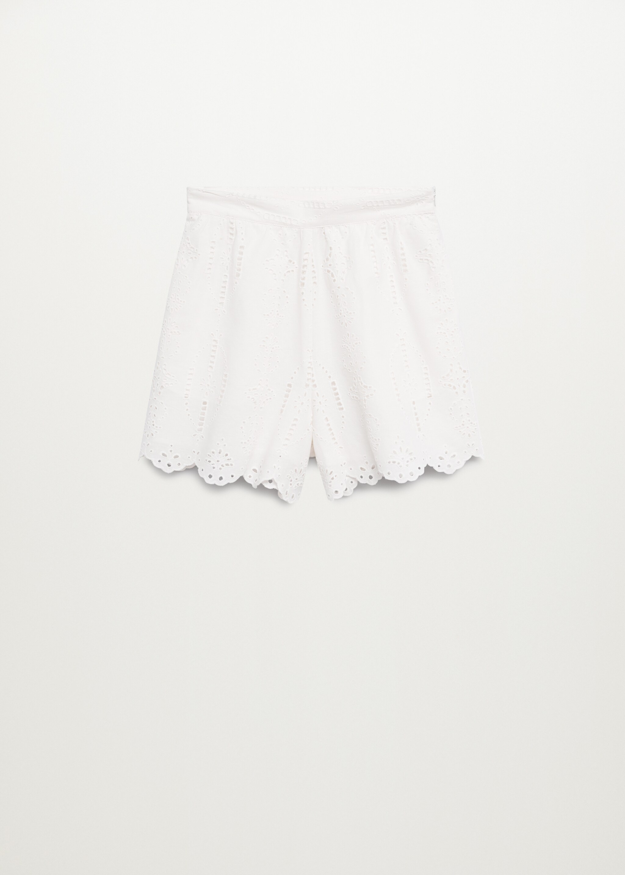 Short lino bordado suizo - Artículo sin modelo