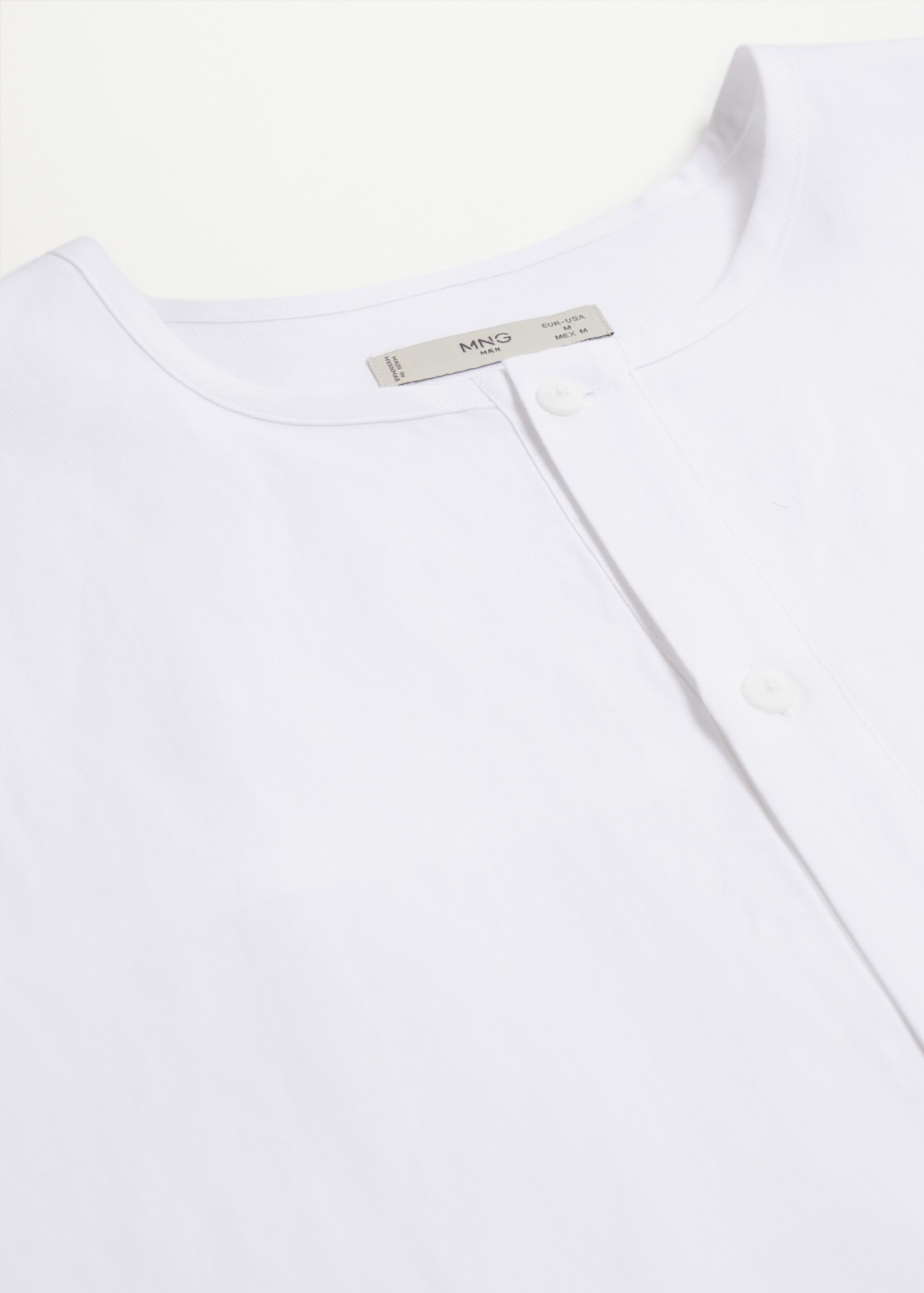 Camisa slim fit lyocell lino - Detalle del artículo 8
