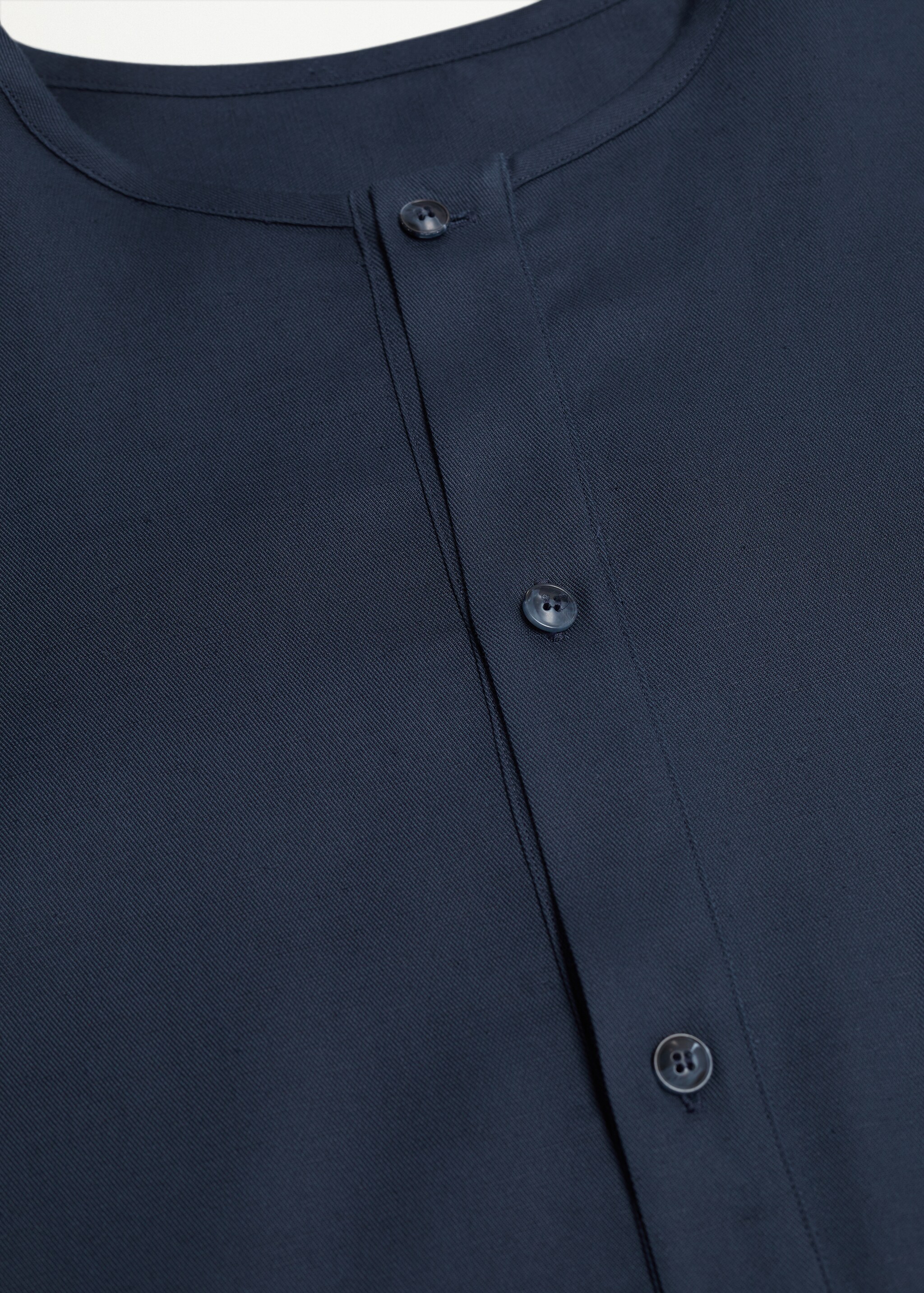 Camisa slim fit lyocell lino - Detalle del artículo 8