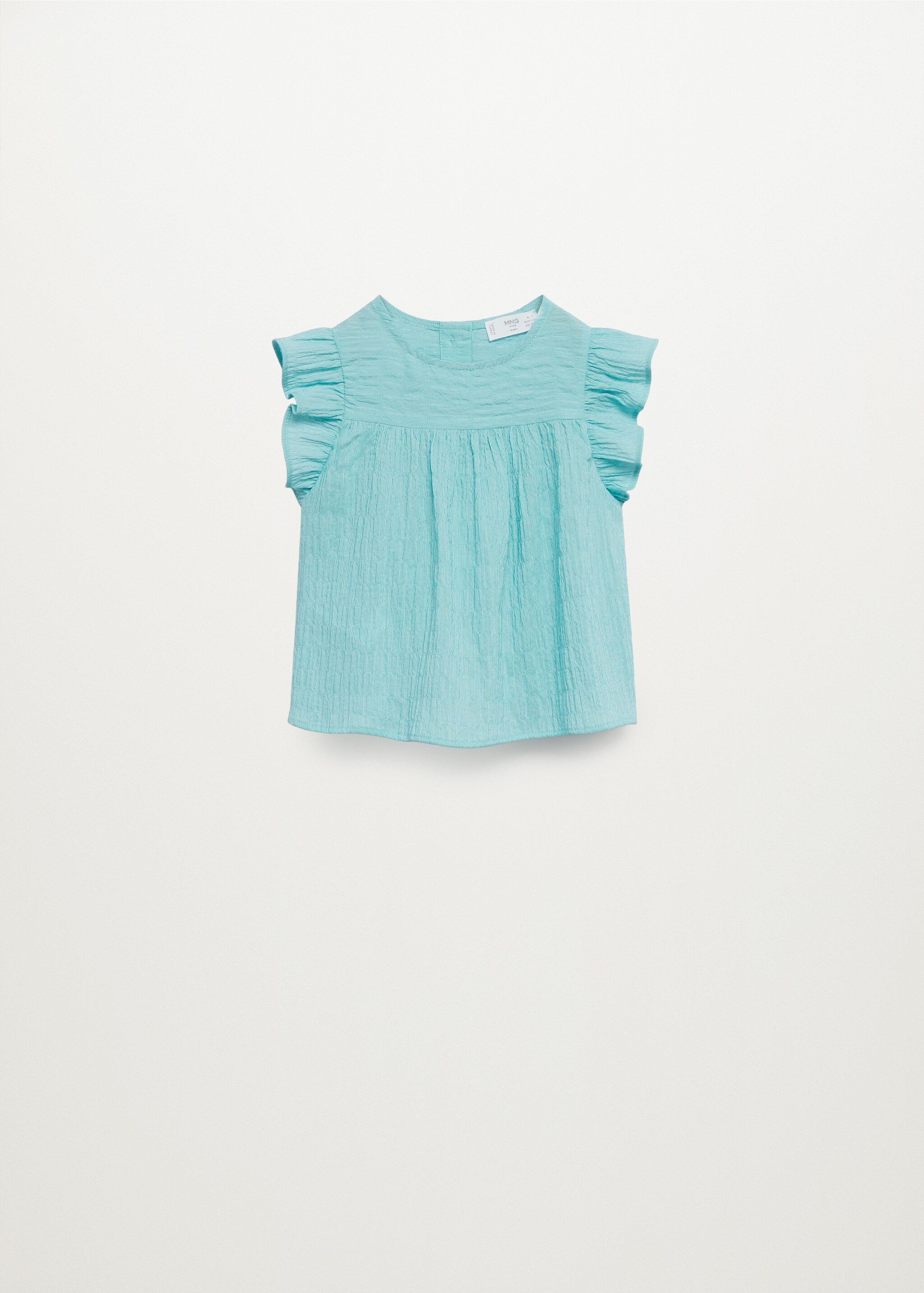 Blusa textura volantes - Artículo sin modelo