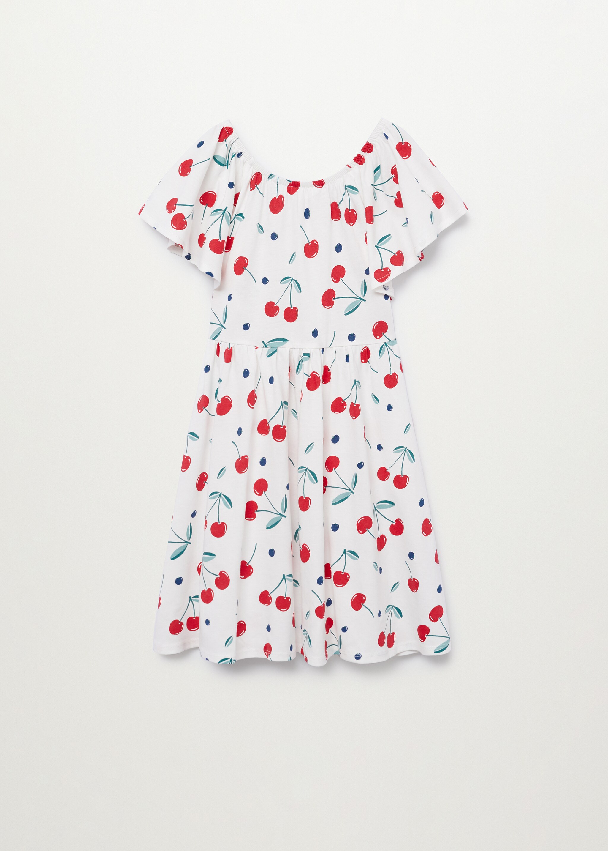 Vestido algodón estampado - Reverso del artículo