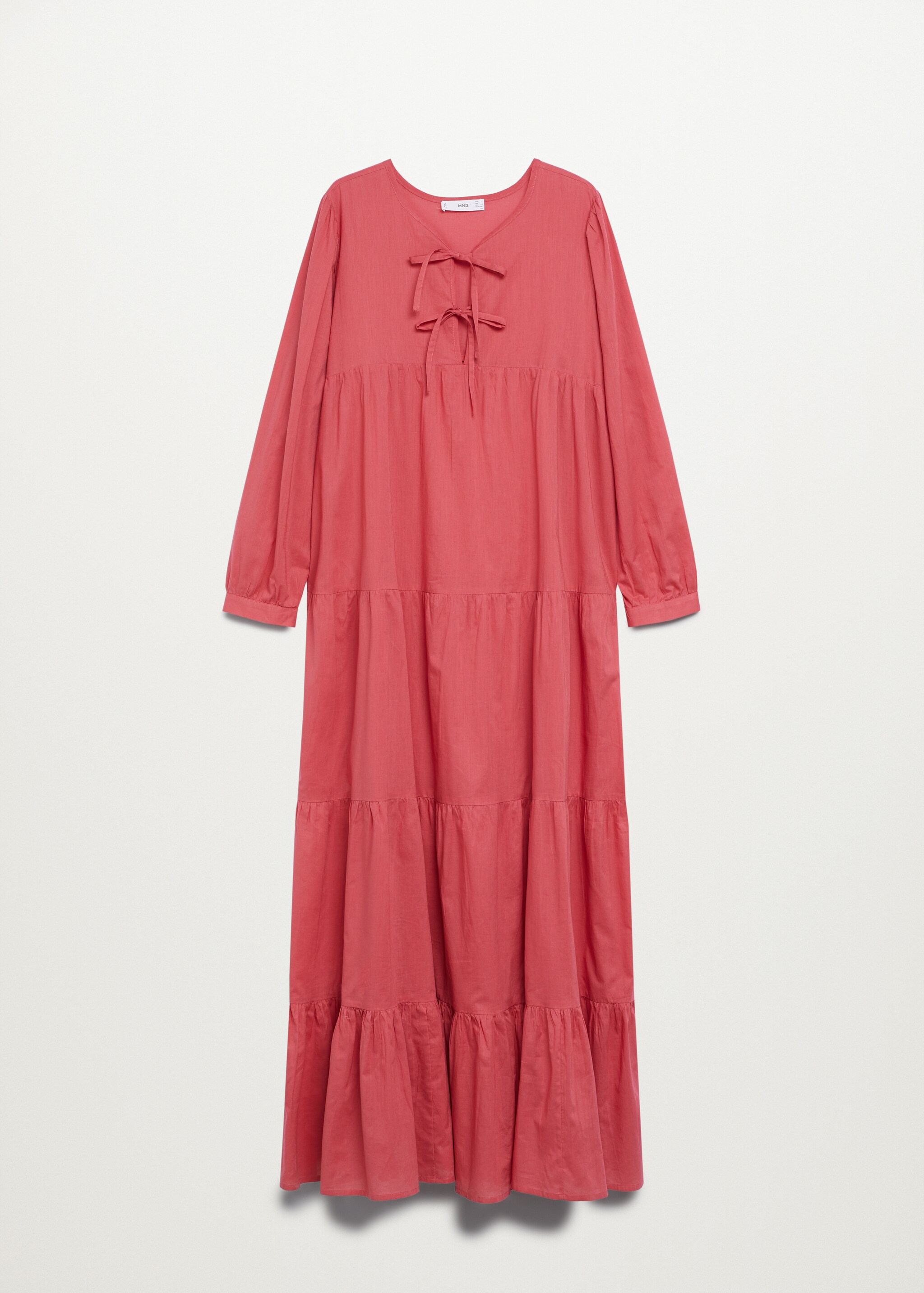 Vestido algodón lazos - Artículo sin modelo
