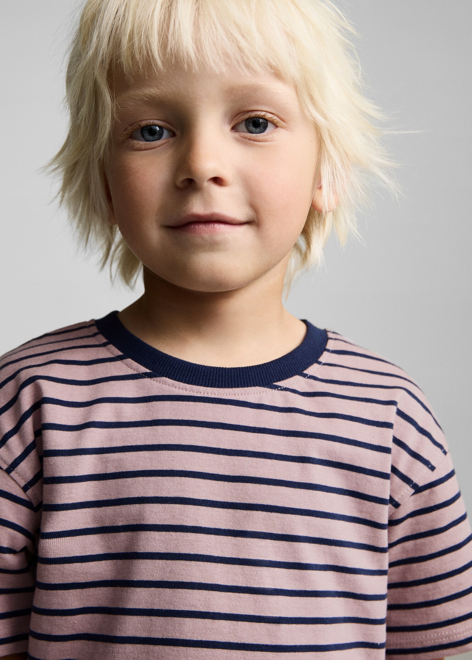 Gestreept katoenen T-shirt - Detail van het artikel 1