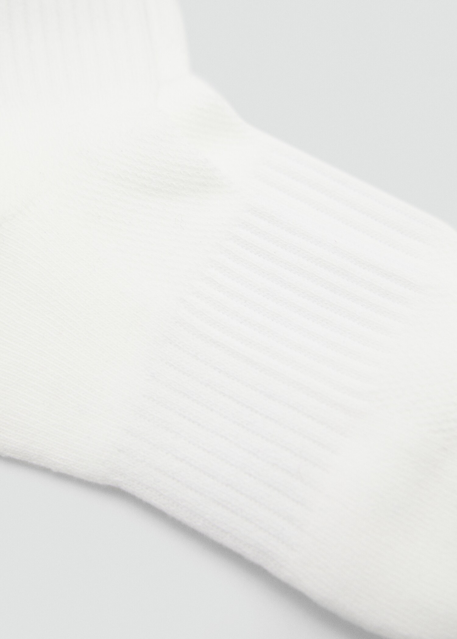 Chaussettes rayées avec message brodé - Détail de l'article 1