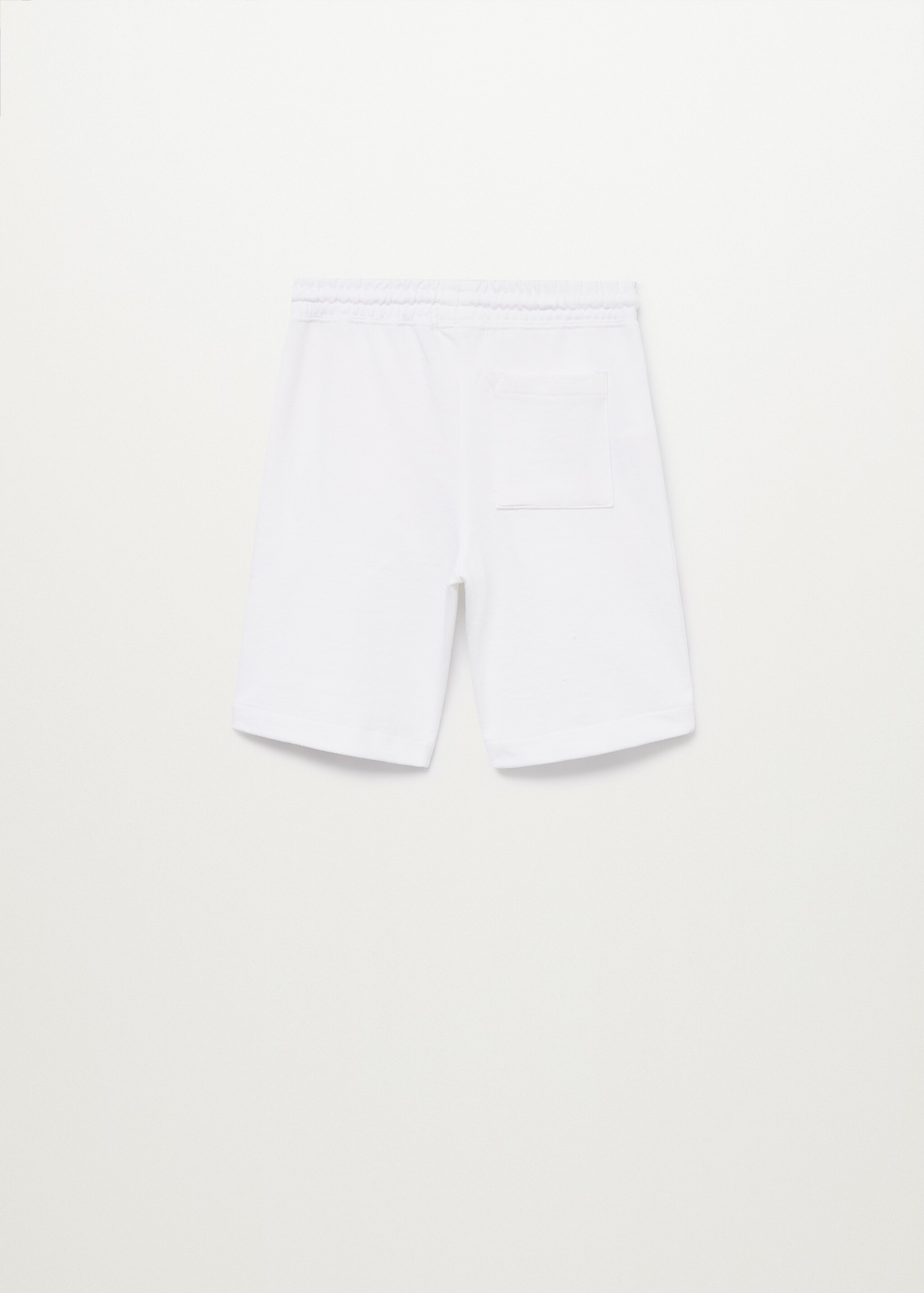 Bermudas jogging algodón - Reverso del artículo