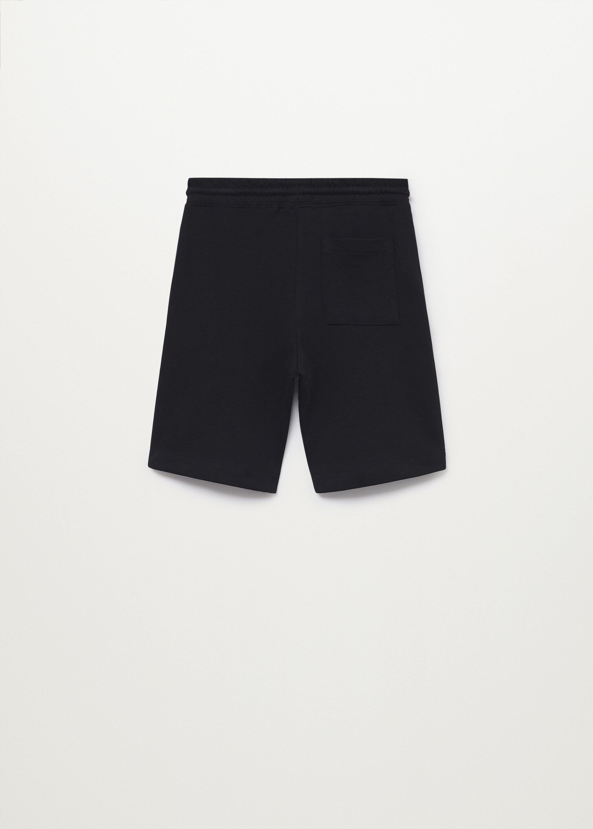 Bermudas jogging algodón - Reverso del artículo
