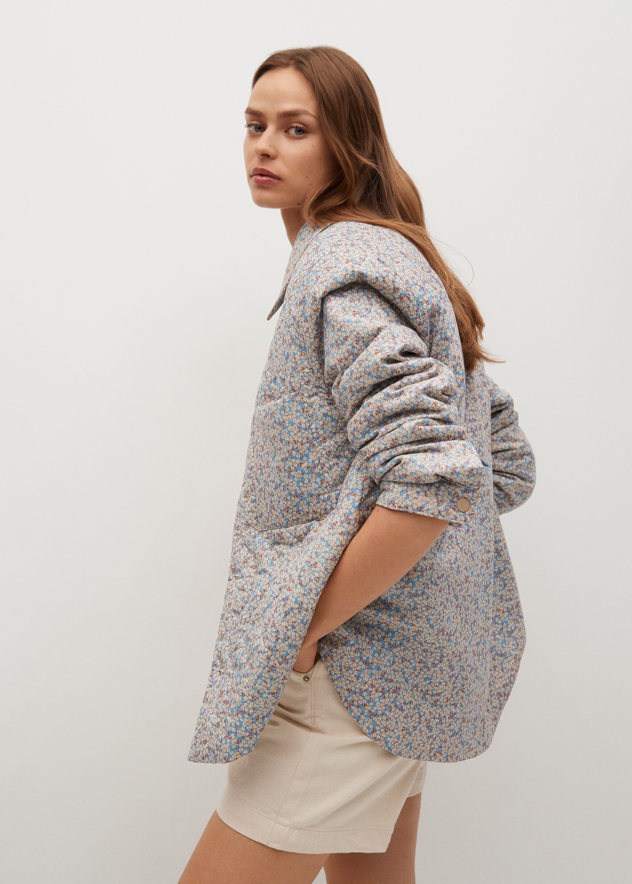 Chaqueta acolchada estampada - Detalle del artículo 2