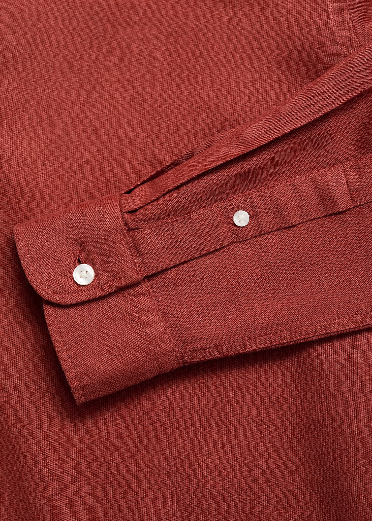 Linen-blend shirt - Details of the article 0