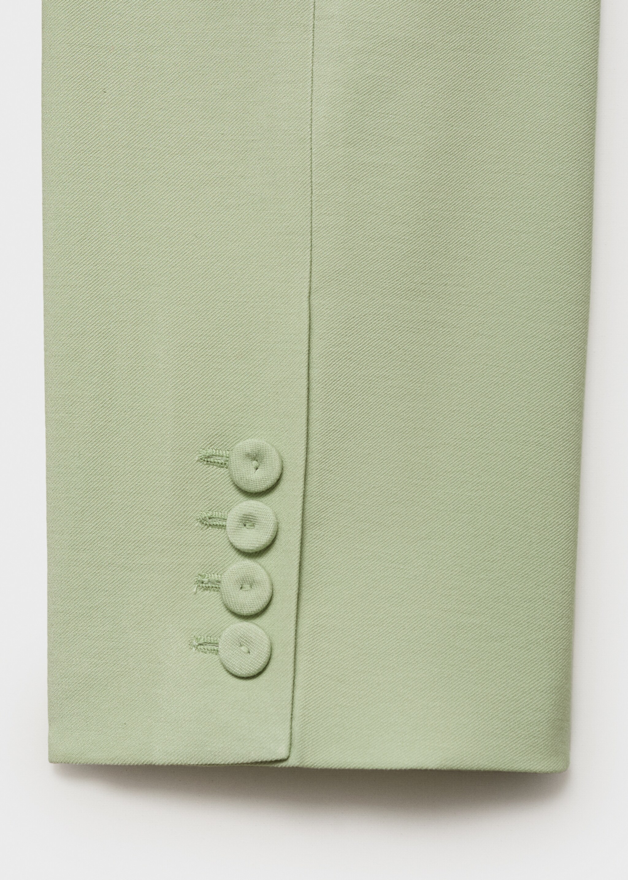 Σακάκι κοστουμιού ίσια γραμμή - Λεπτομέρεια του προϊόντος 0, Πράσινο Παστέλ. Ref: 87037911-00.