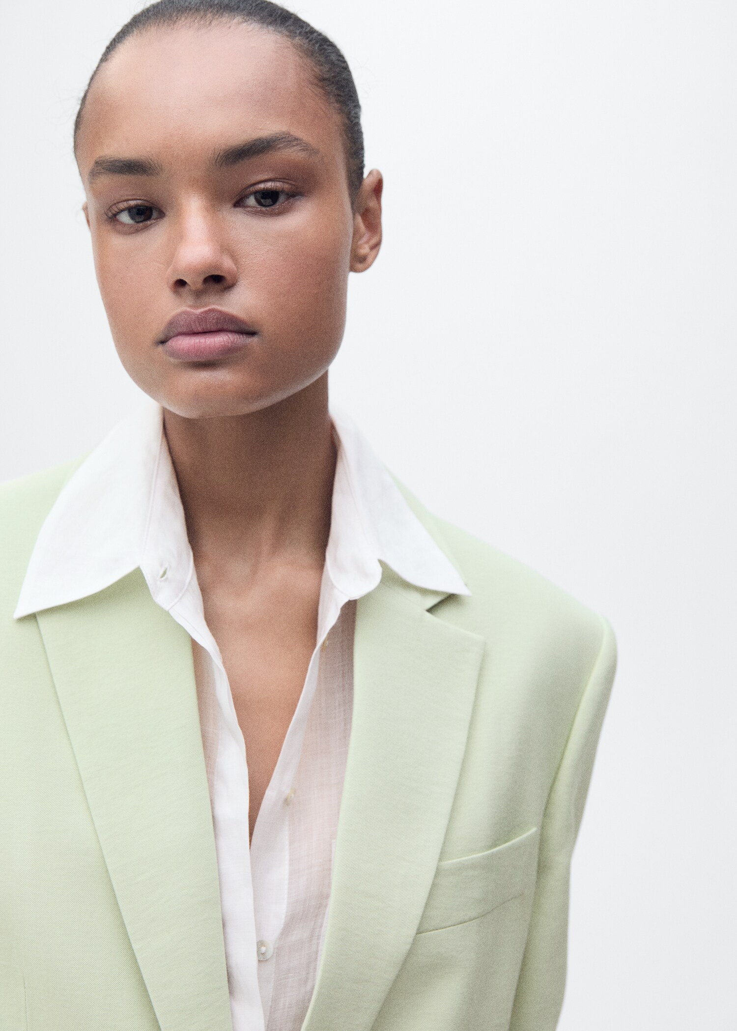 Σακάκι κοστουμιού ίσια γραμμή - Λεπτομέρεια του προϊόντος 1