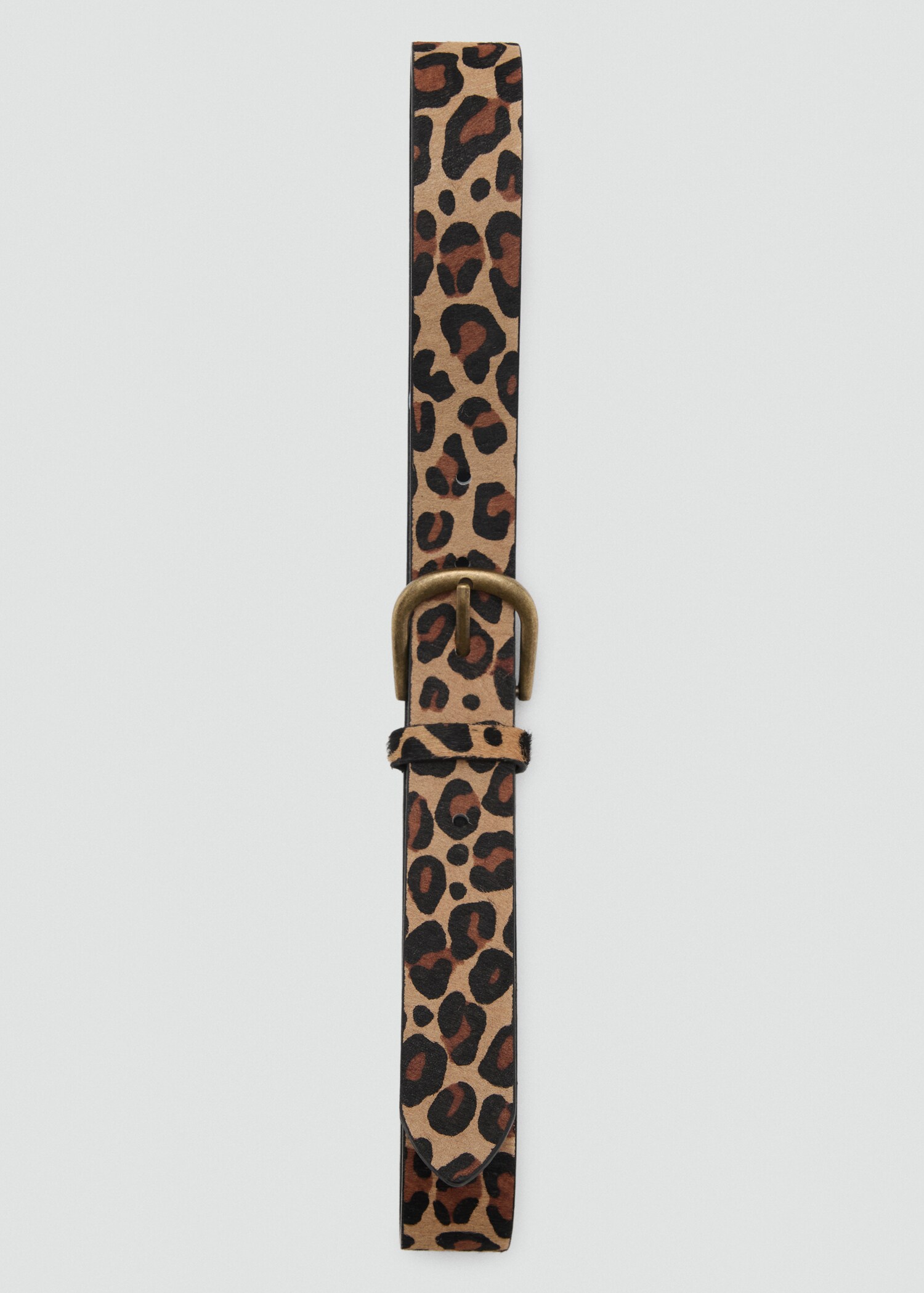 Ledergürtel mit Animal Print - Detail des Artikels 2