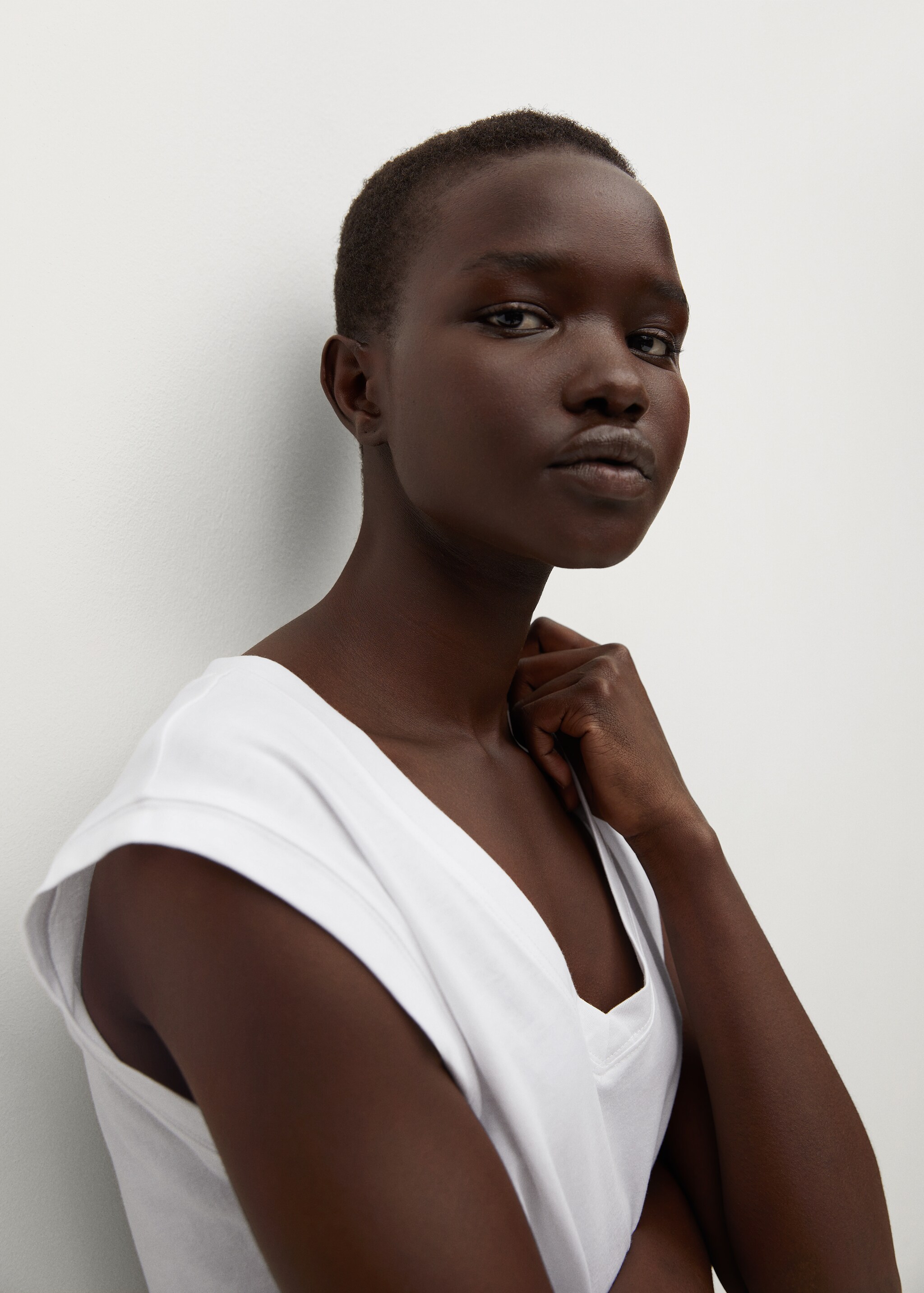 Organic cotton crop top - Details of the article 1