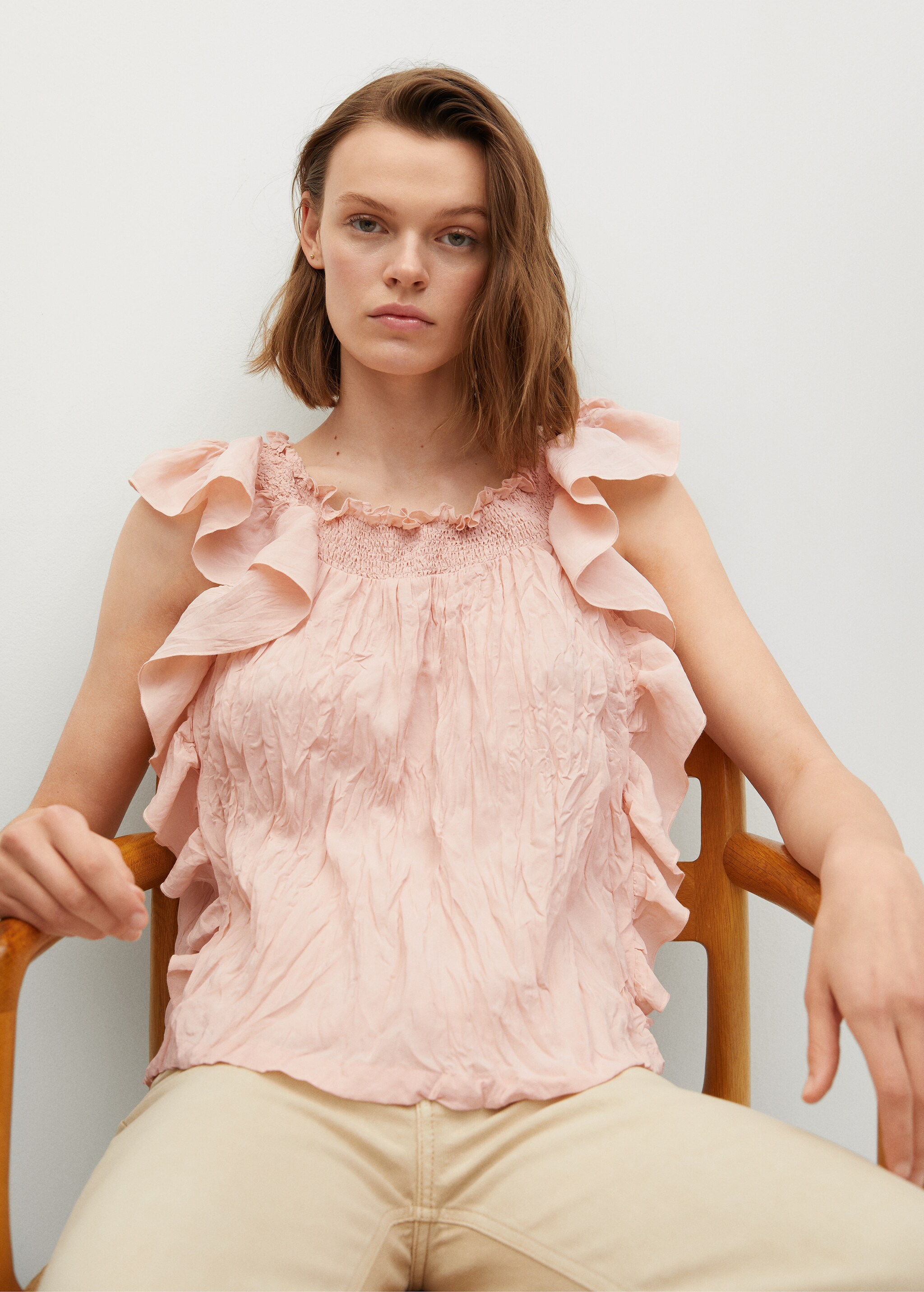 Blusa textura volantes - Detalle del artículo 1