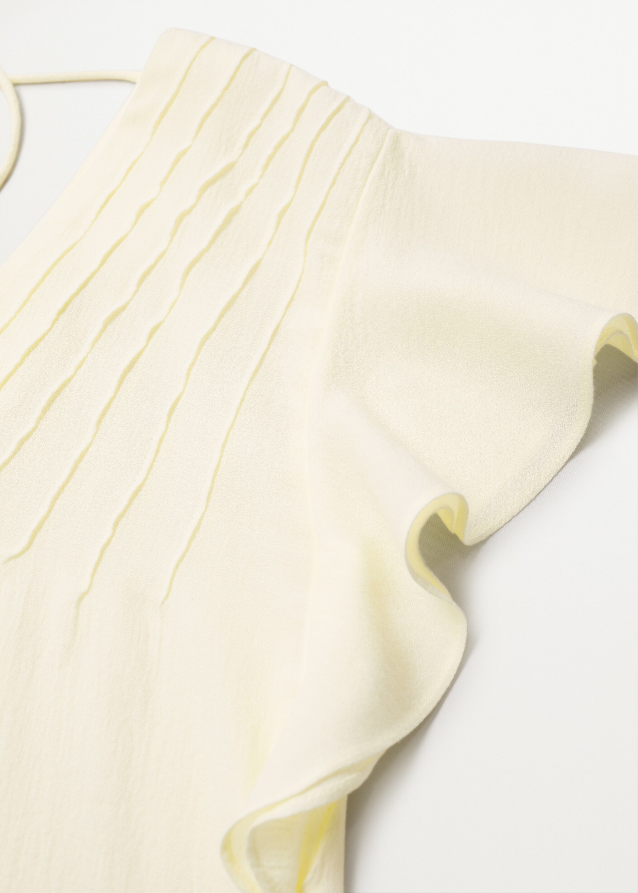 Bow textured blouse - Details of the article 8