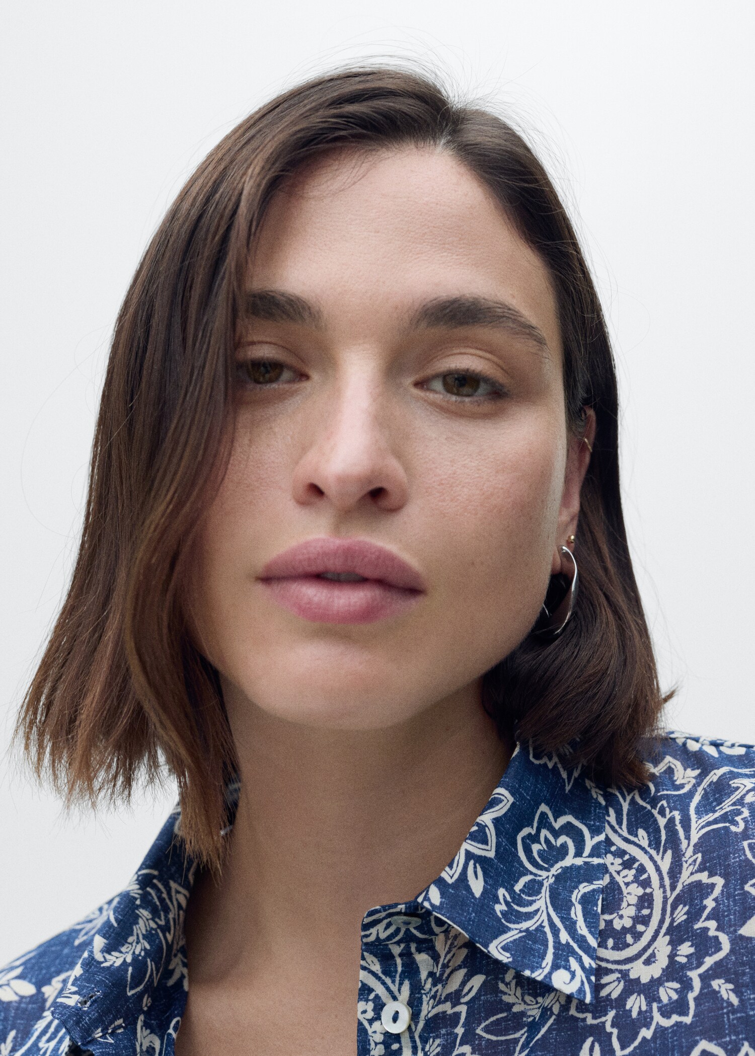 Printed cotton shirt - Details of the article 4