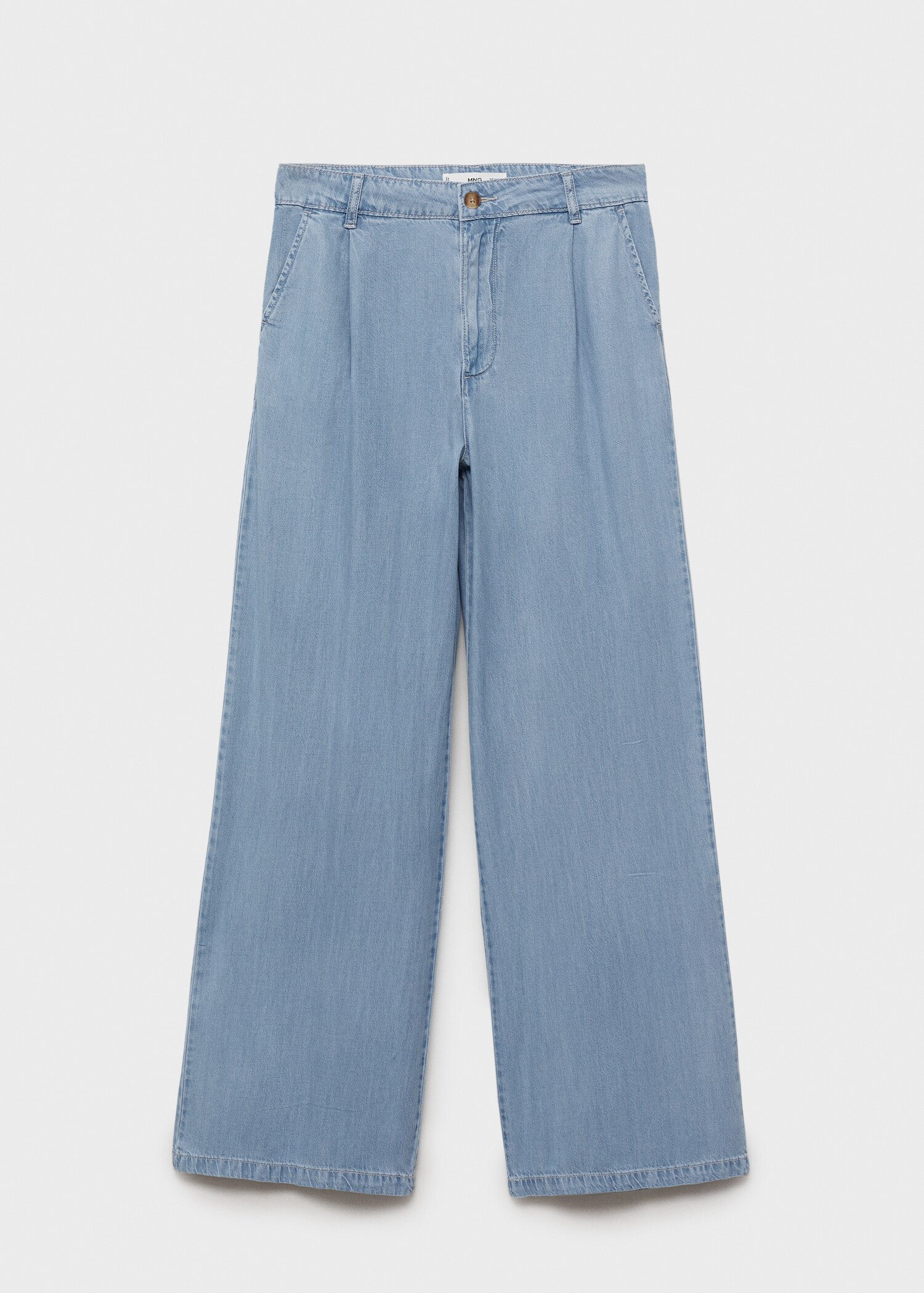 Pantalons wideleg lyocell pinces - Article sense model