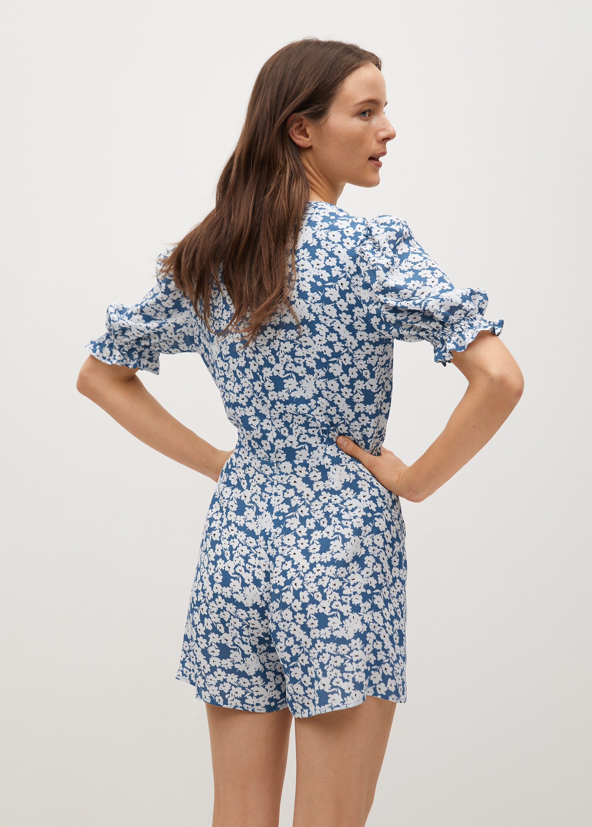 Mono estampado floral - Reverso del artículo