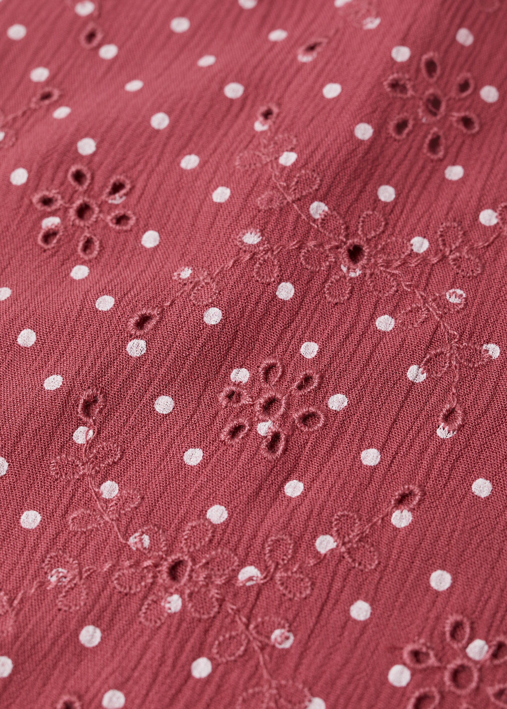 Blusa estampada bordada - Detalle del artículo 8