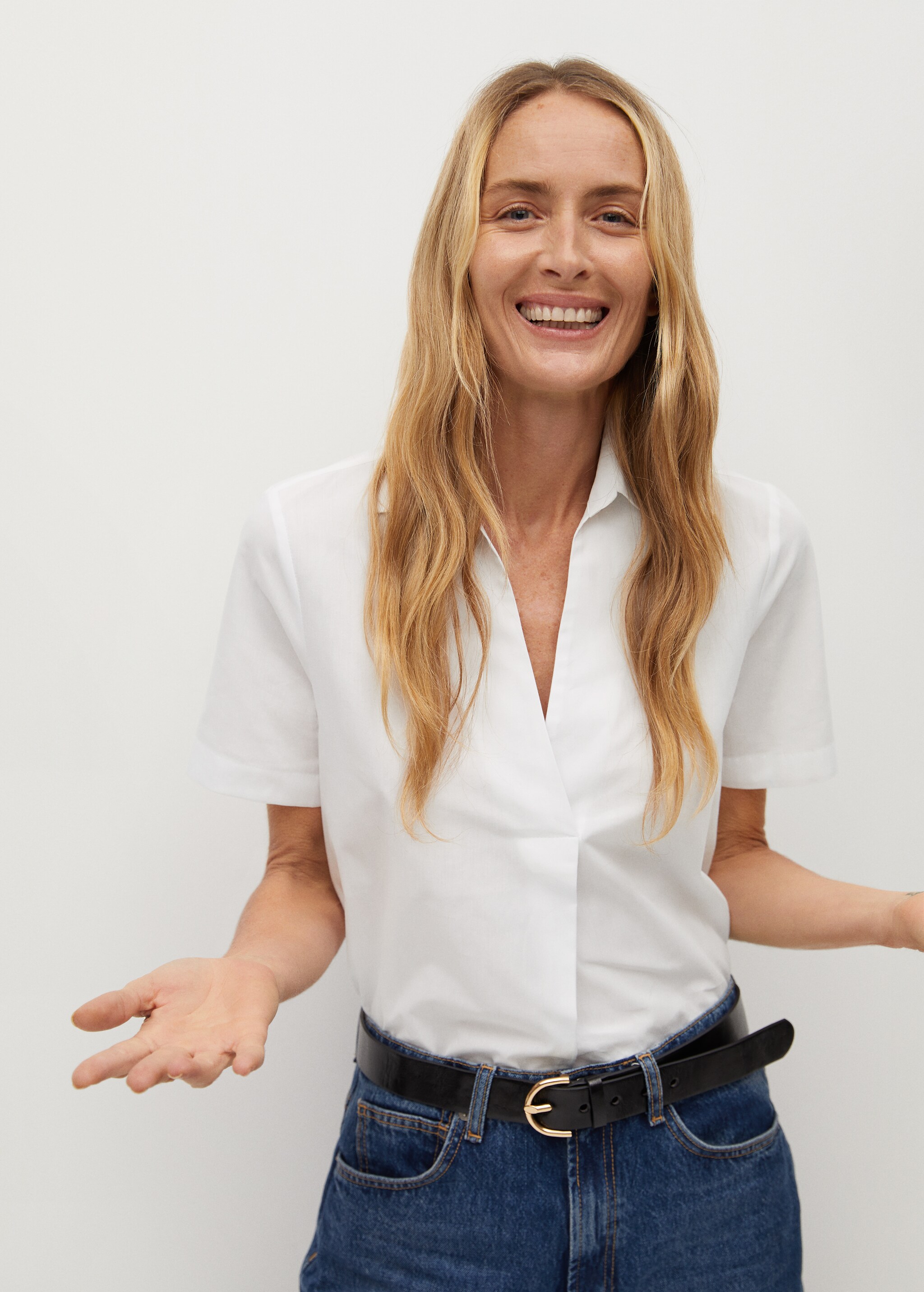 Organic cotton shirt - Medium plane