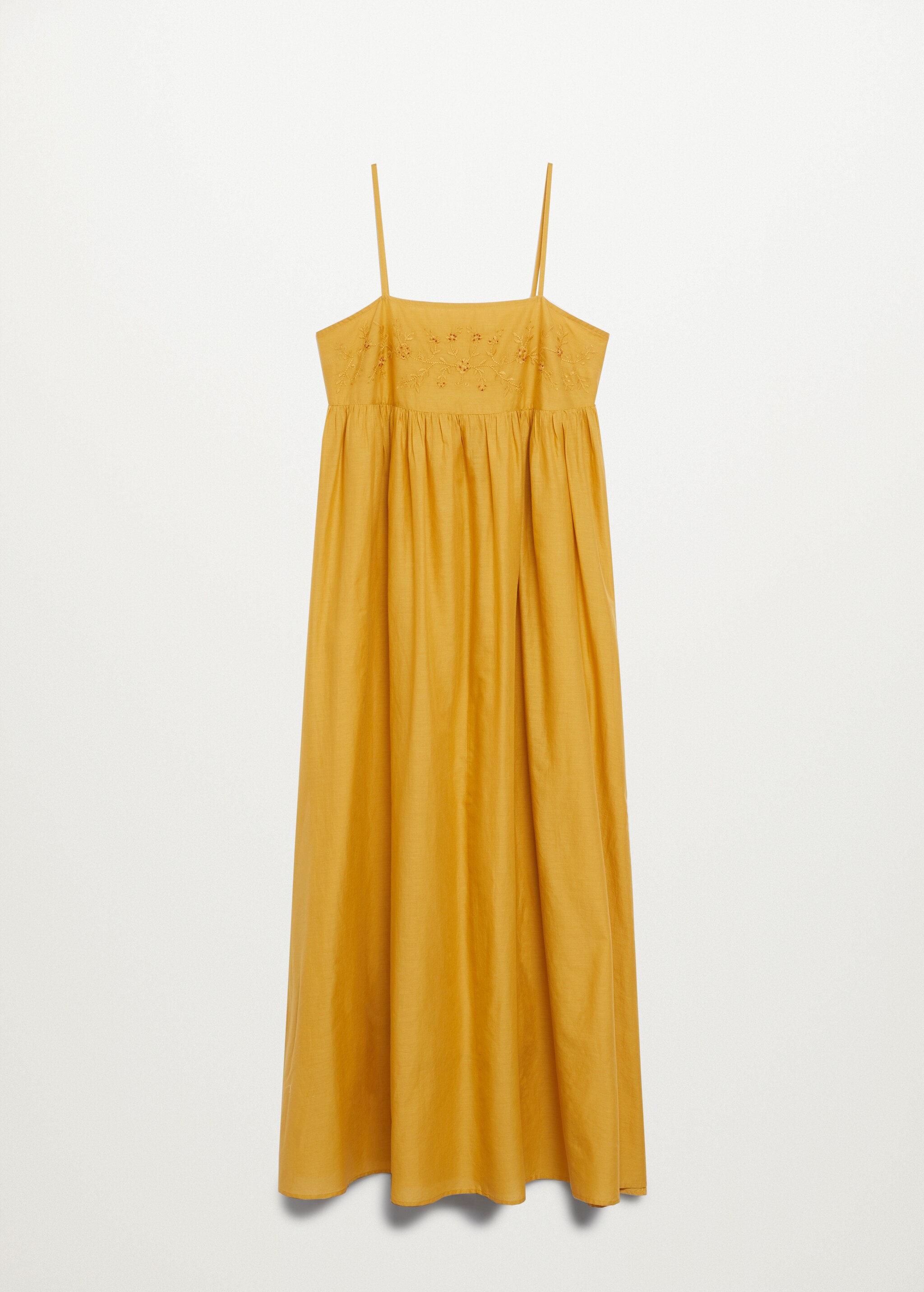 Besticktes Baumwollkleid - Artikel ohne Model