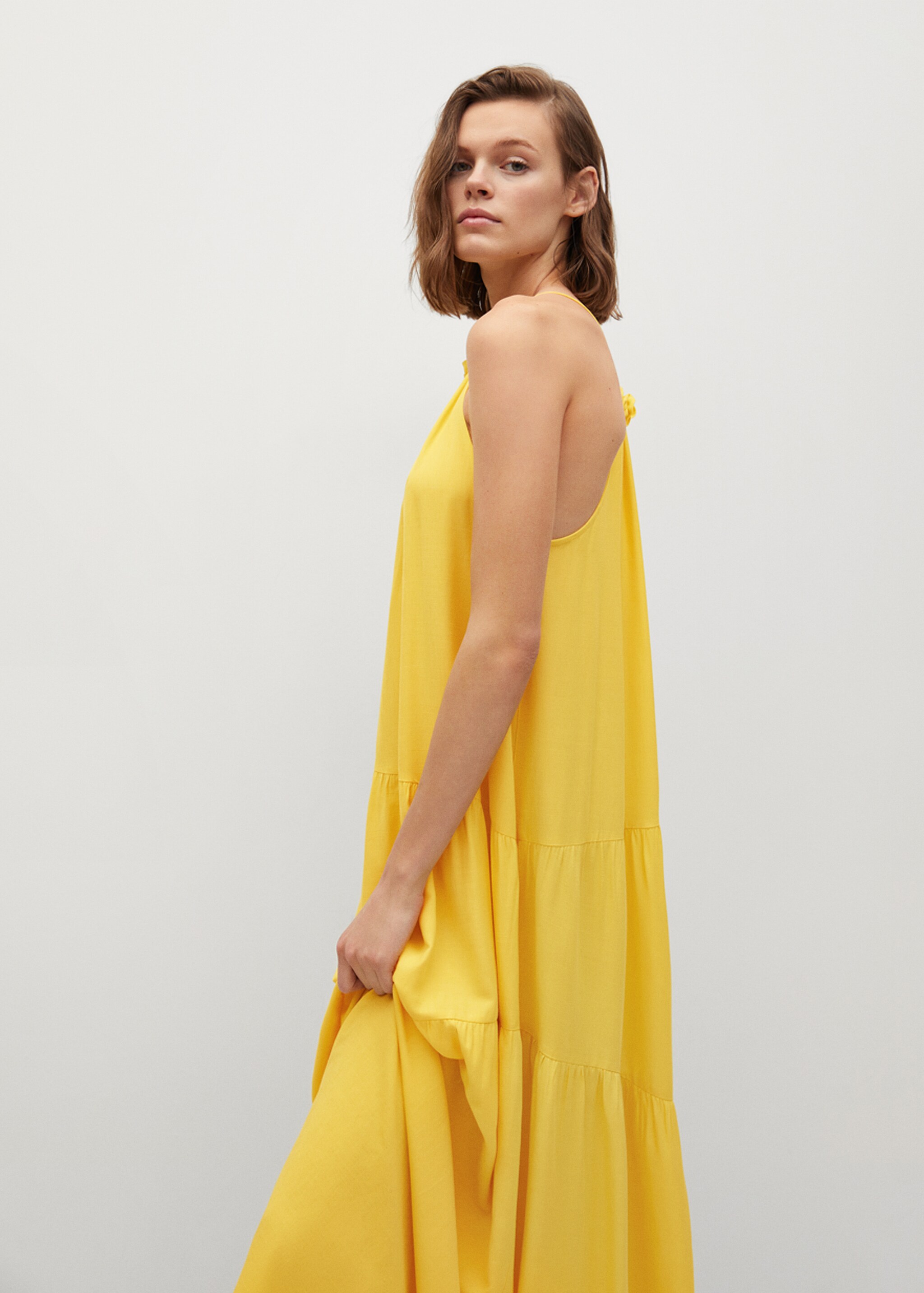 Vestido fluido volante - Detalle del artículo 3