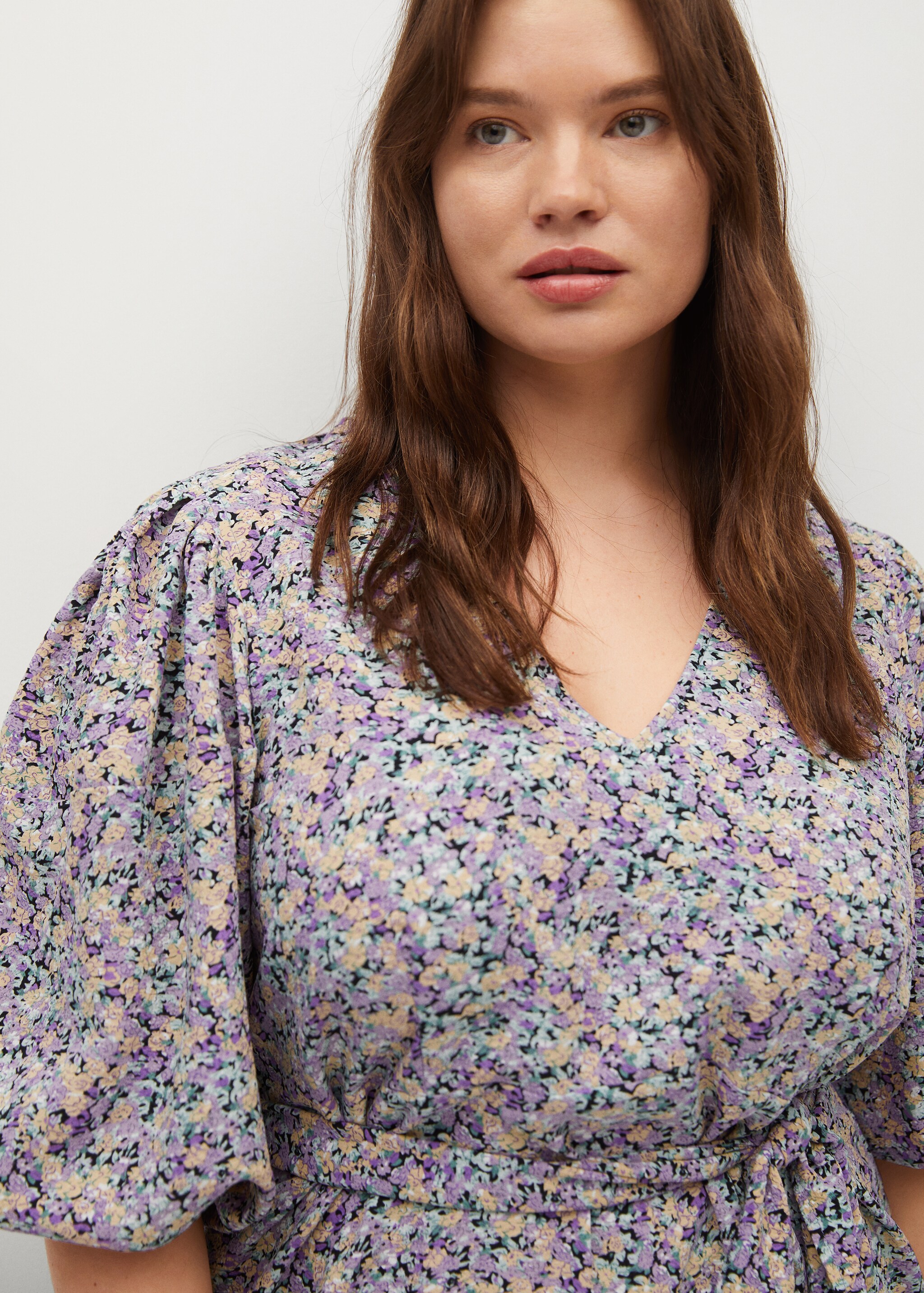 Vestido estampado floral - Detalle del artículo 1