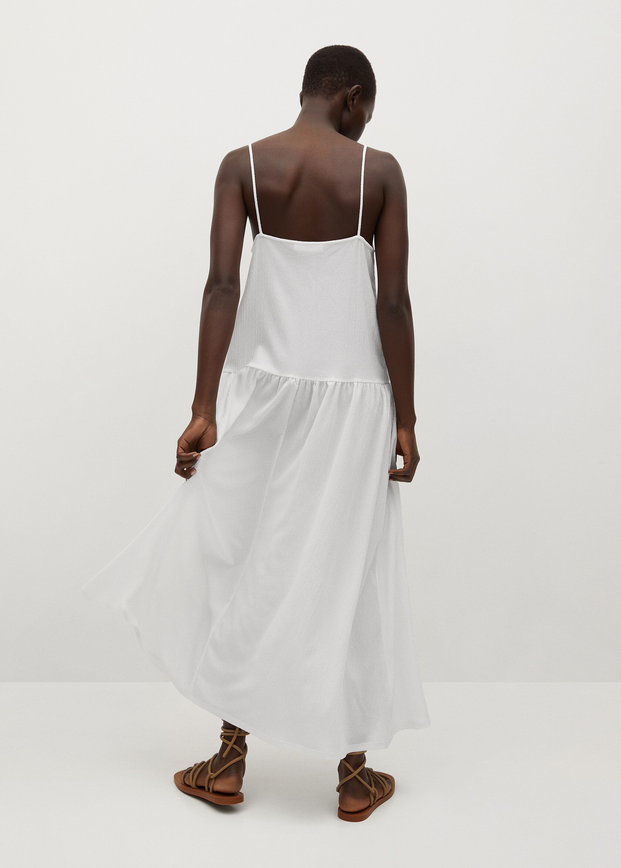 Textured midi dress - Reverse of the article