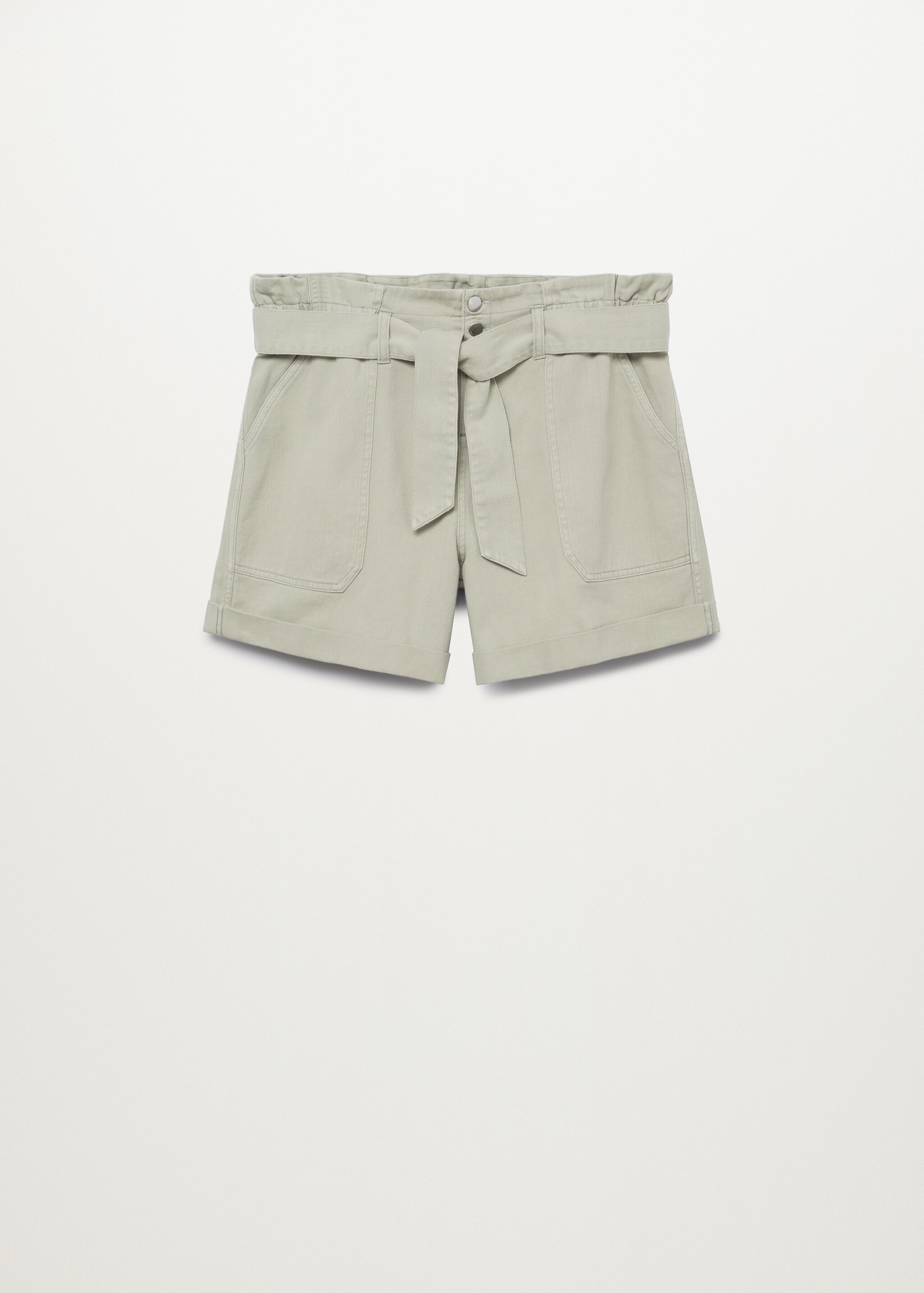 Short denim cinturón - Artículo sin modelo