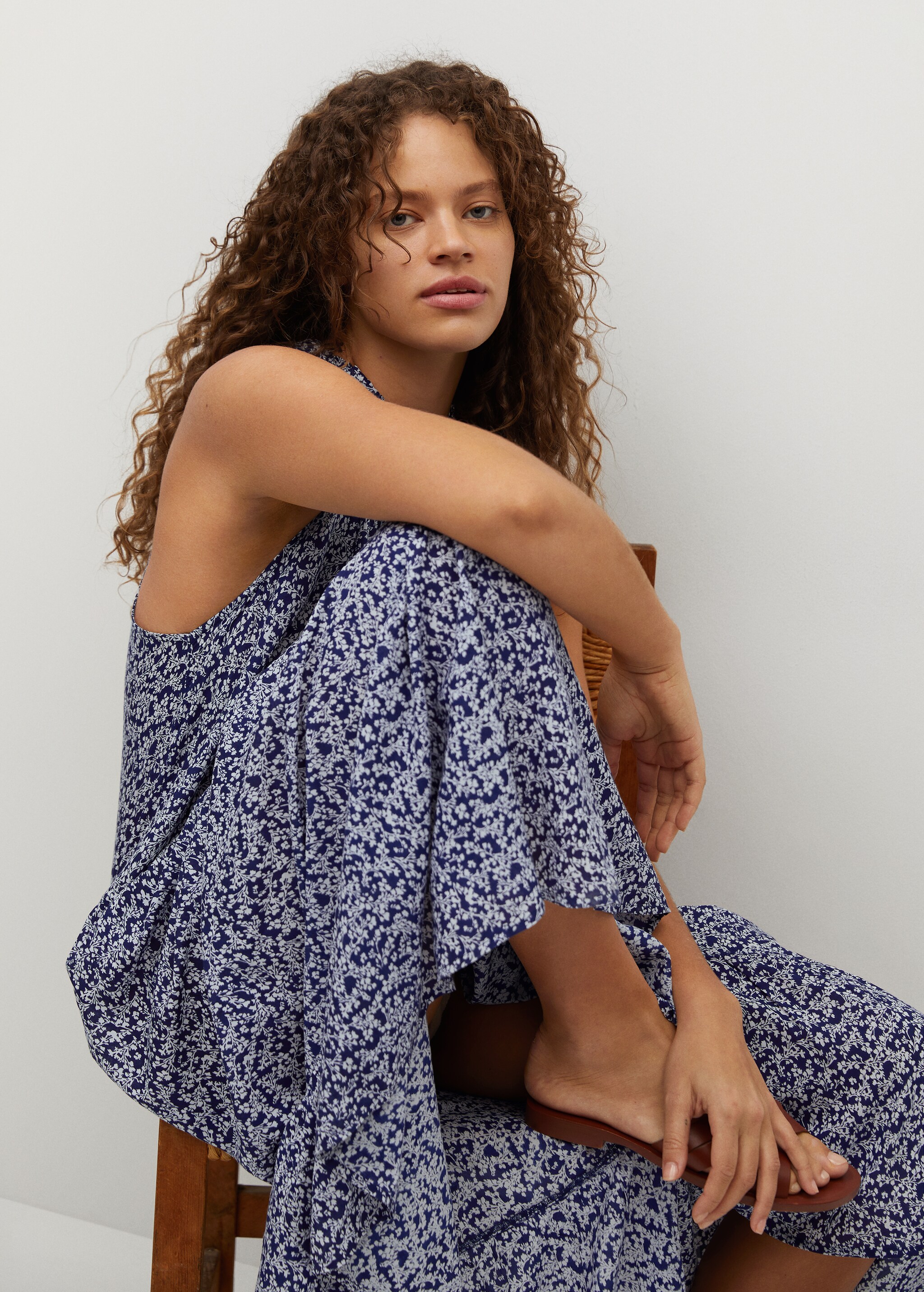 Vestido fluido estampado - Detalle del artículo 2