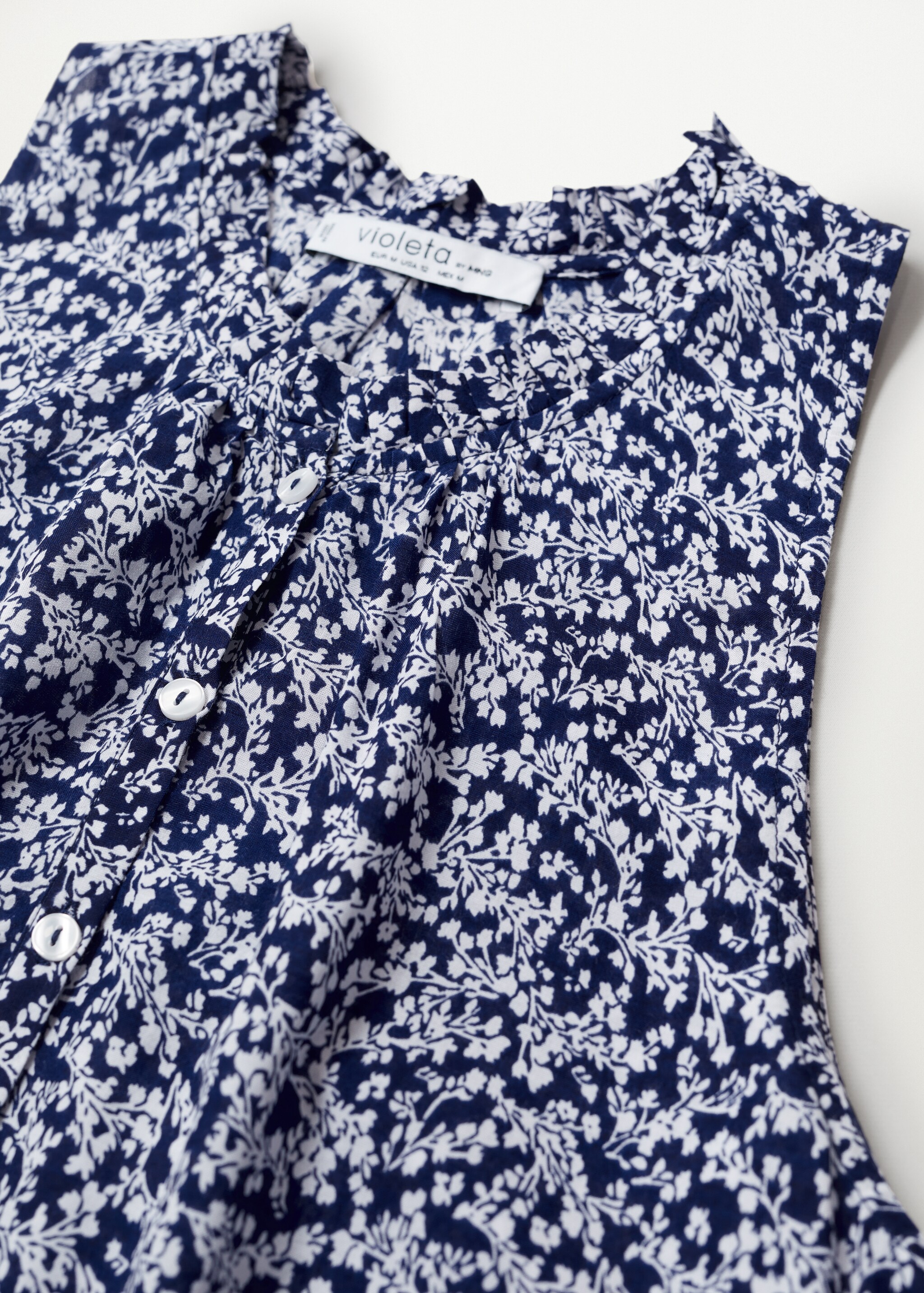 Vestido fluido estampado - Detalle del artículo 8