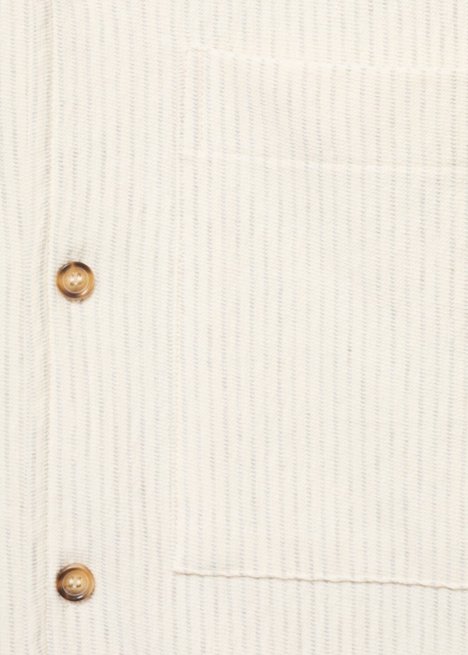 Gestreiftes Baumwollhemd - Detail des Artikels 8