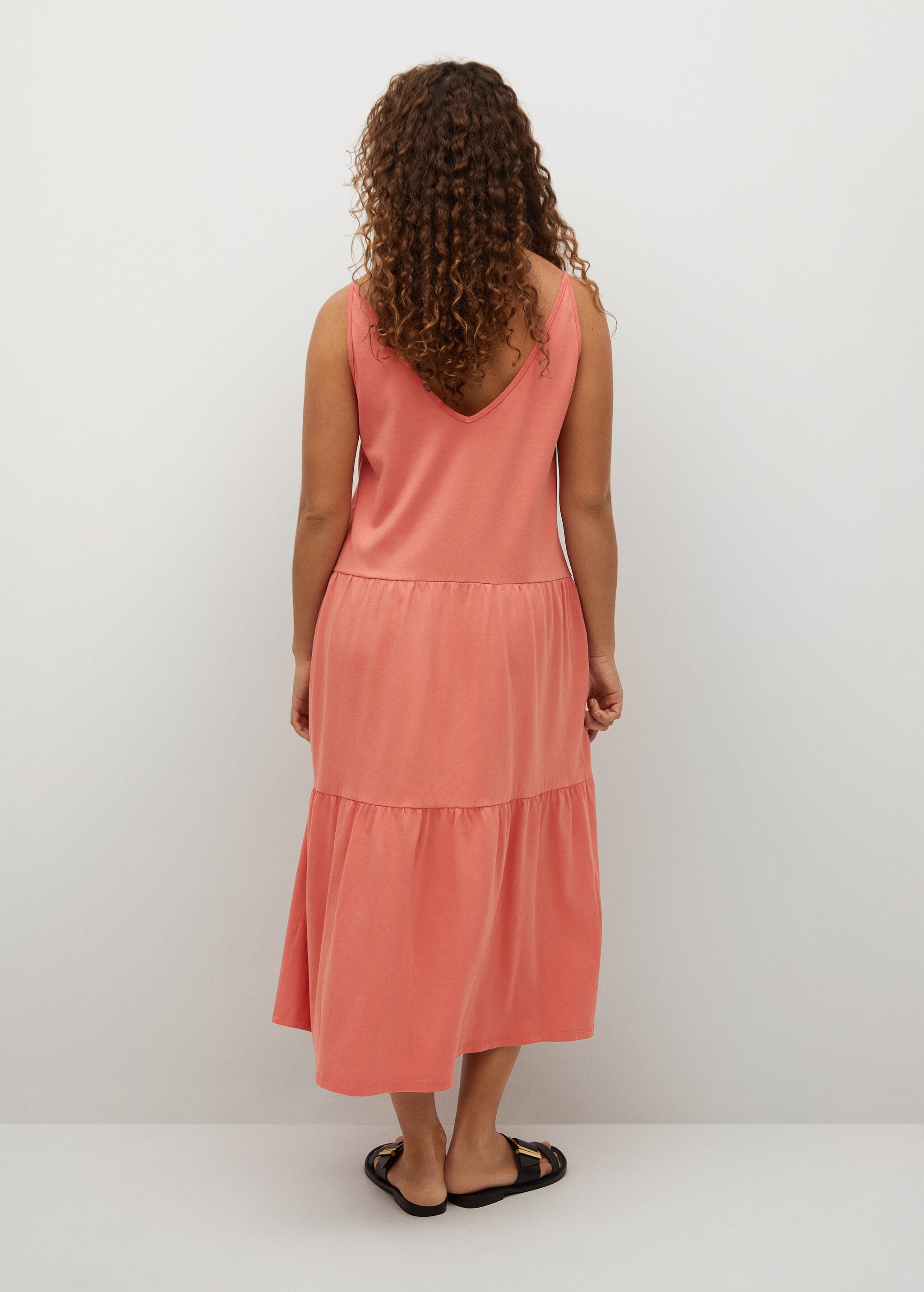 Knit cotton-blend dress - Reverse of the article