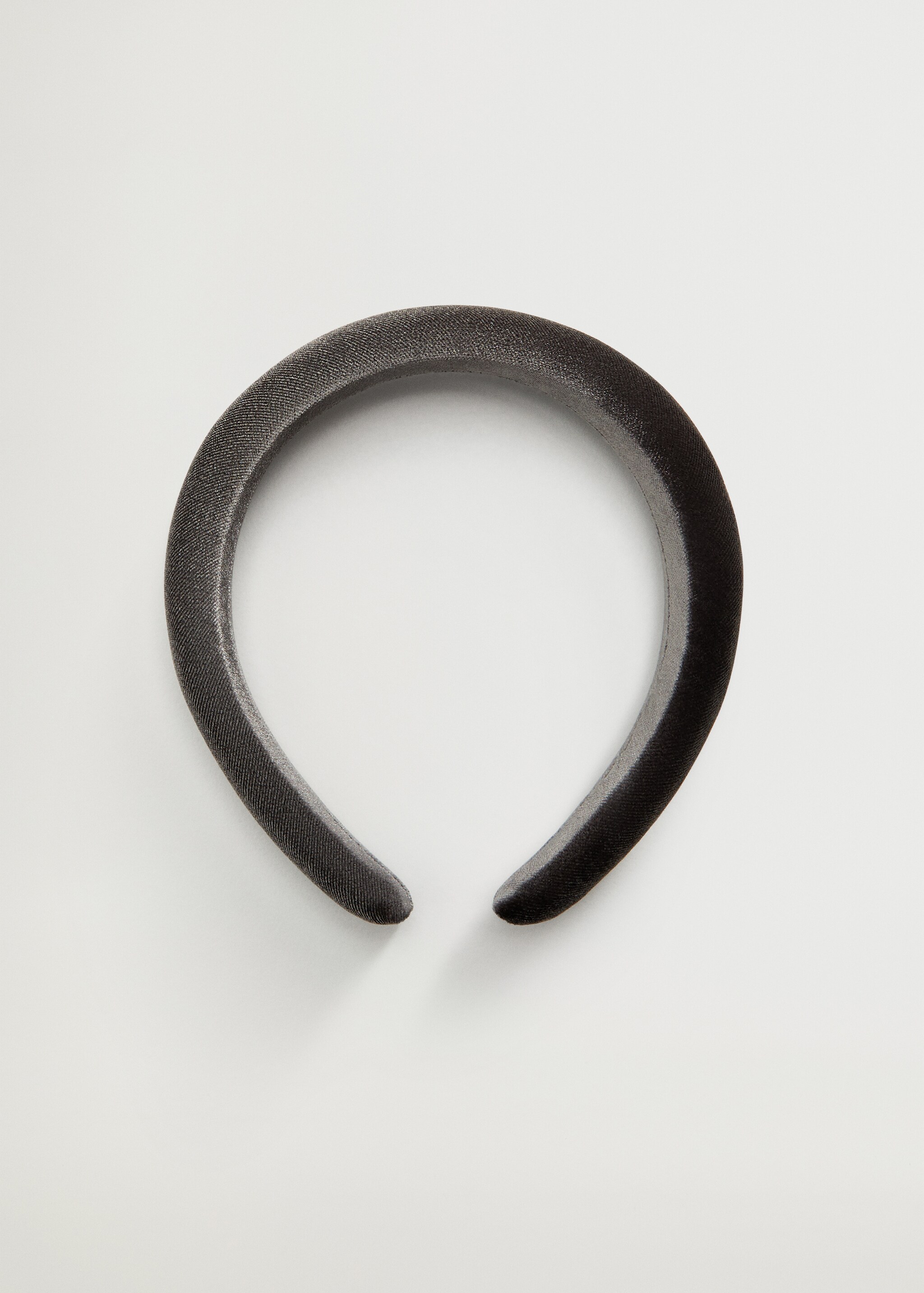 Velvet padded headband - Article without model