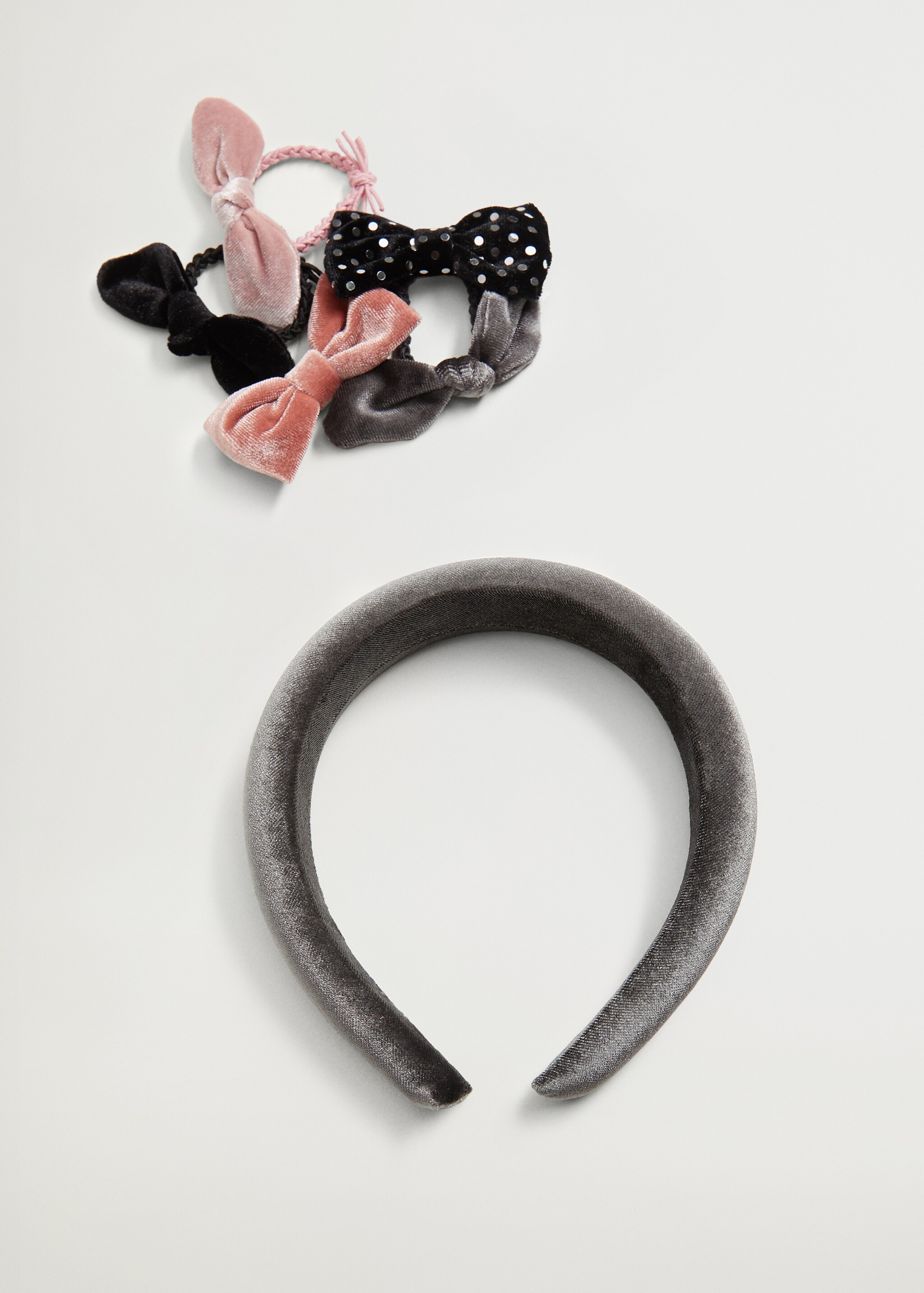 Velvet padded headband - Details of the article 4