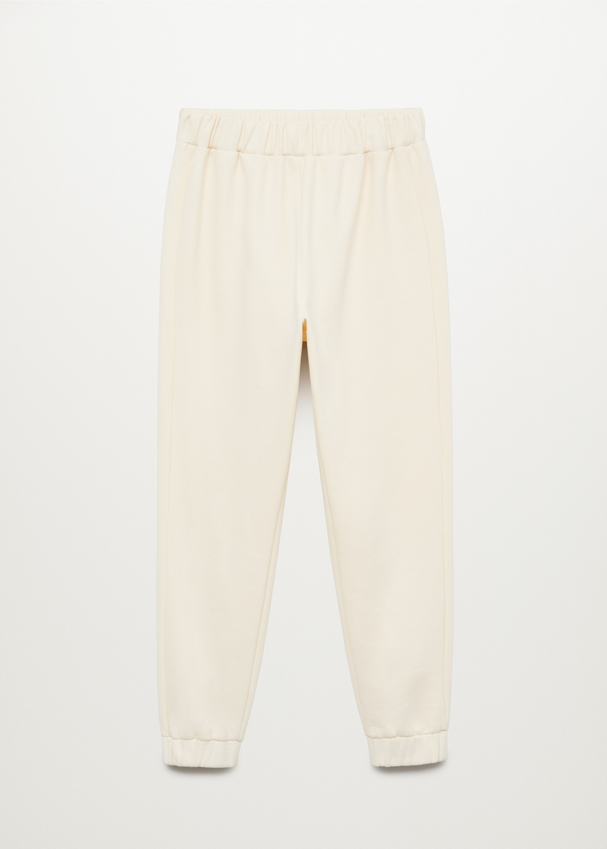 Elastic waist cotton pants - Article without model