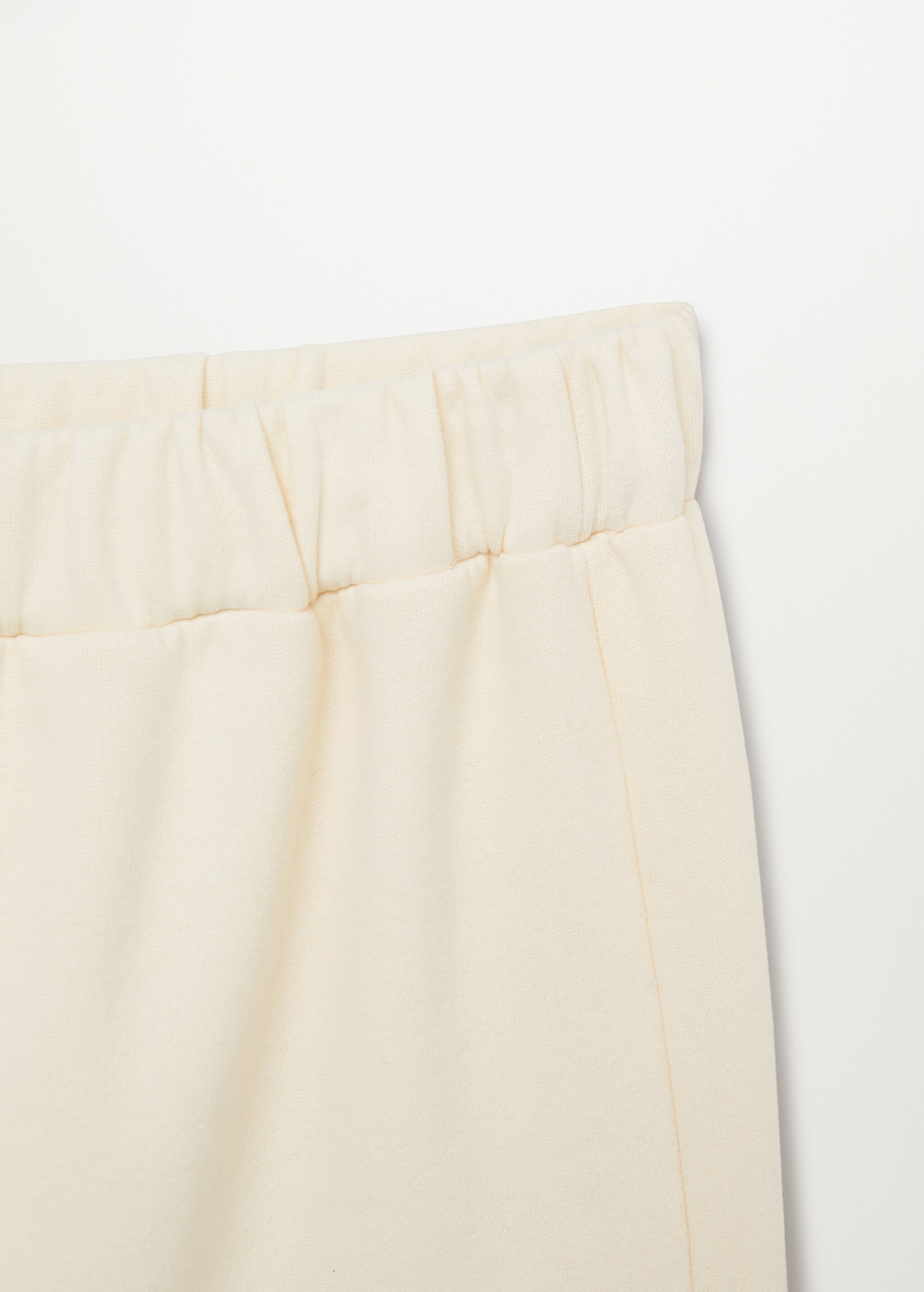 Elastic waist cotton pants - Details of the article 8