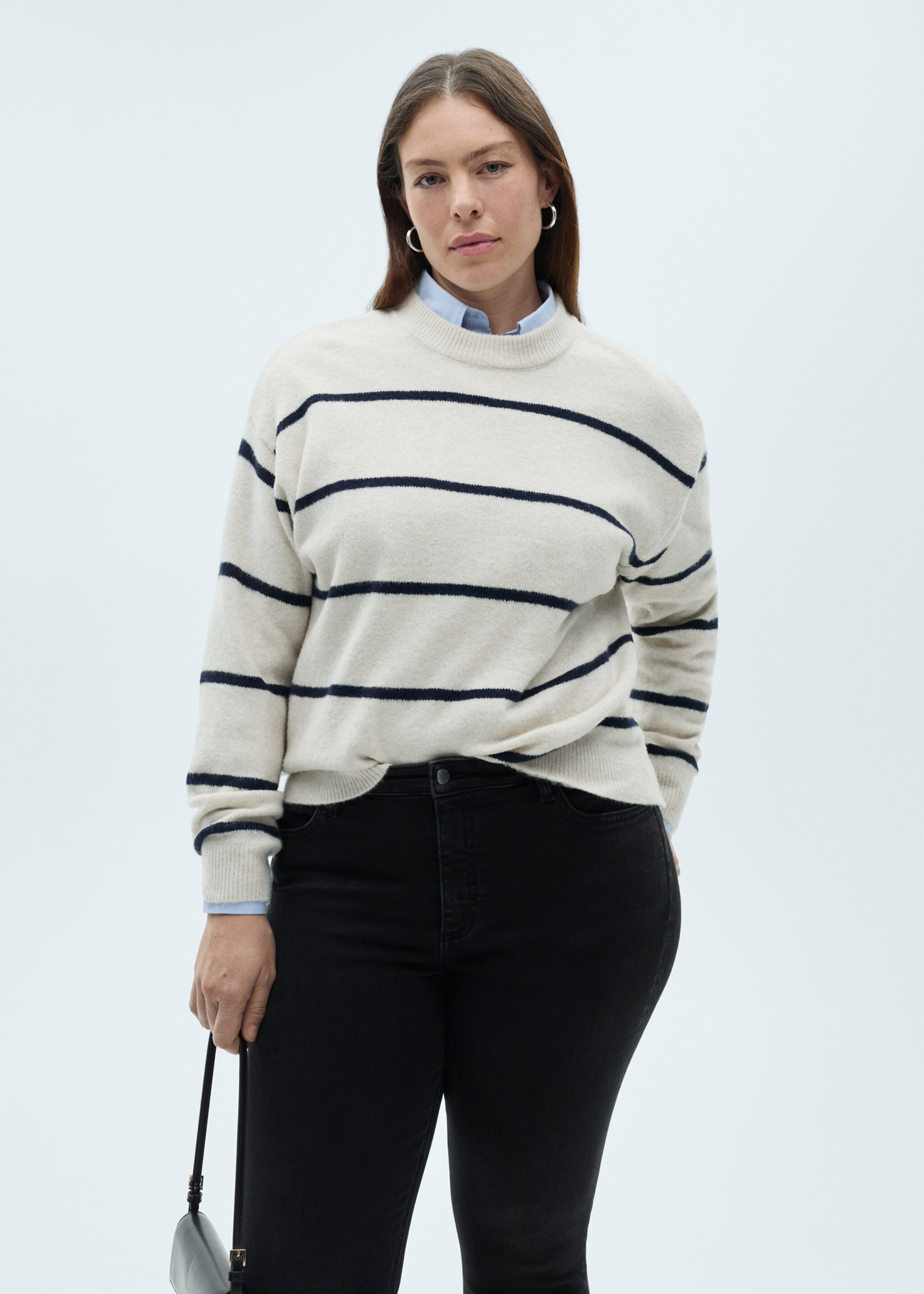 Jean skinny taille normale - Détail de l'article 5, Black denim. Ref: 87040240-00.