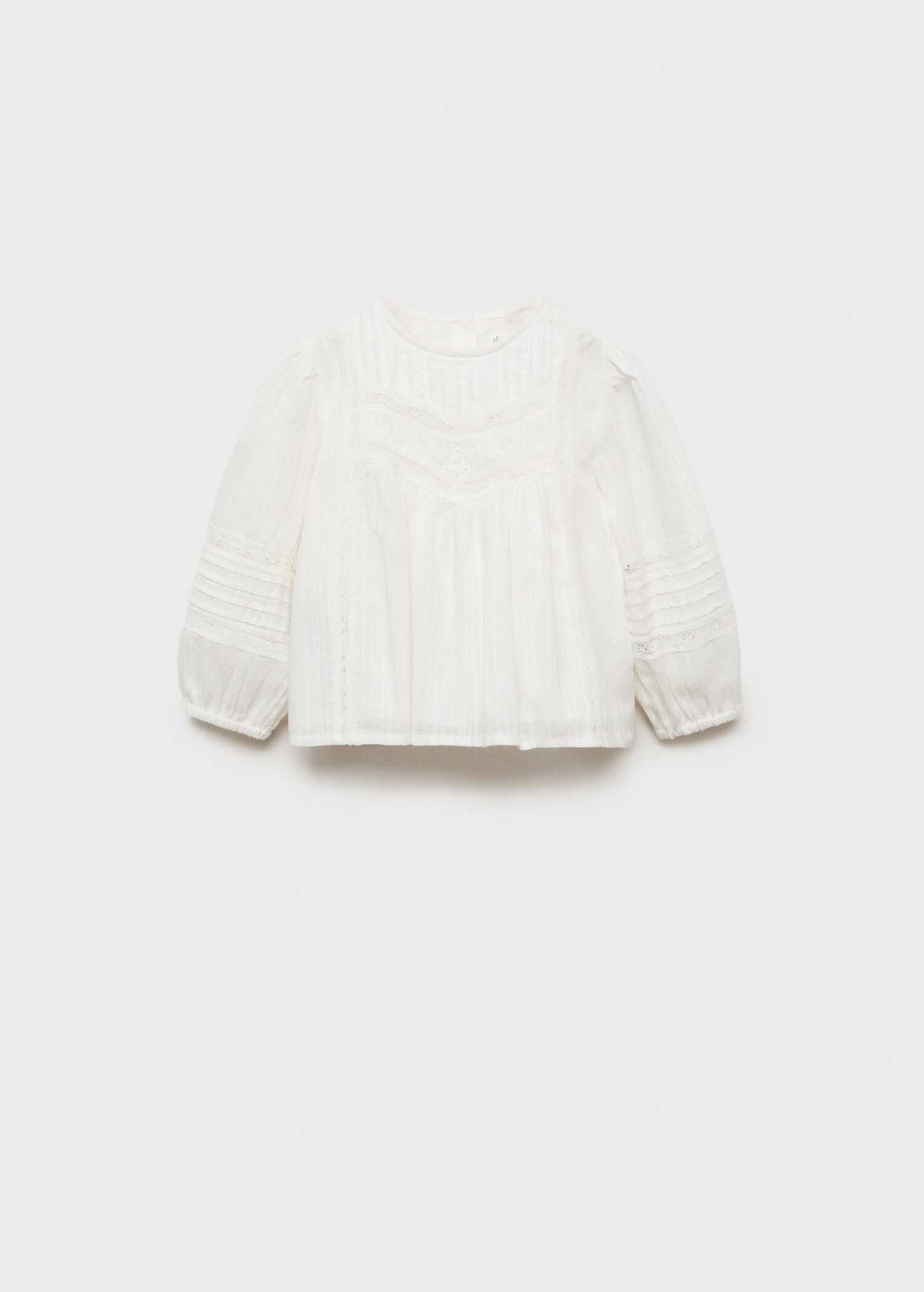 Embroidered cotton blouse - Article without model