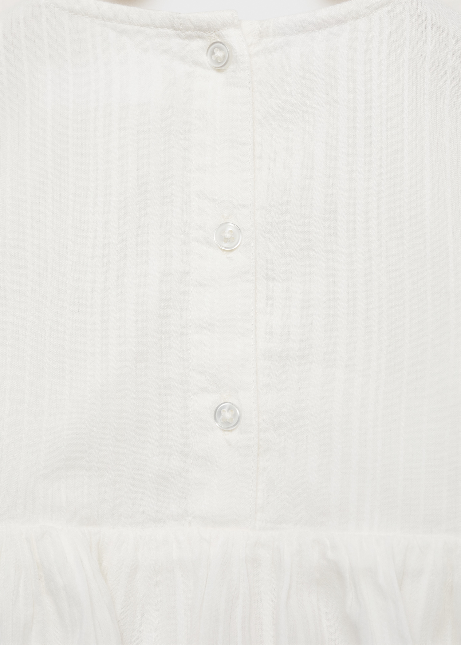 Embroidered cotton blouse - Details of the article 0