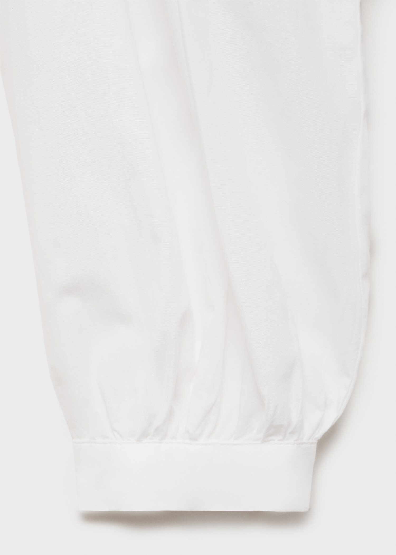 Puffed poplin shirt - Details of the article 0