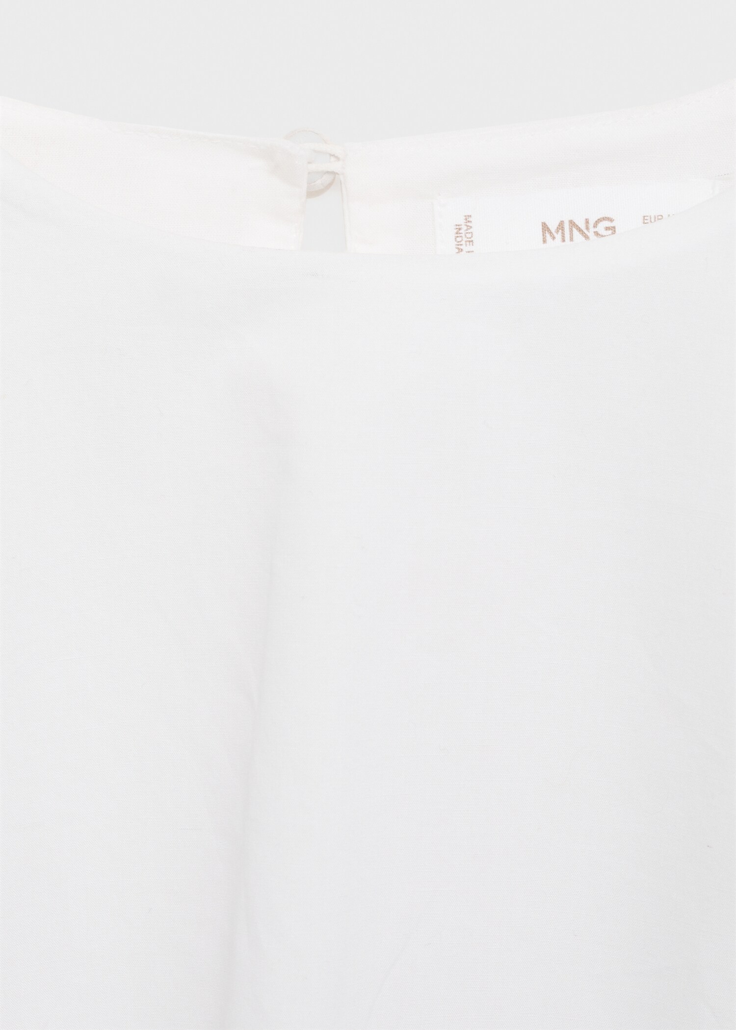 Puffed poplin shirt - Details of the article 8